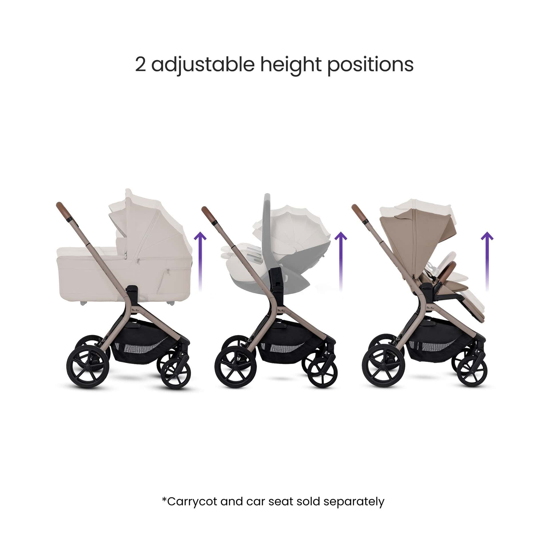 Silver Cross pushchairs & buggies Silver Cross Breez Pushchair - Champagne IB.CP1