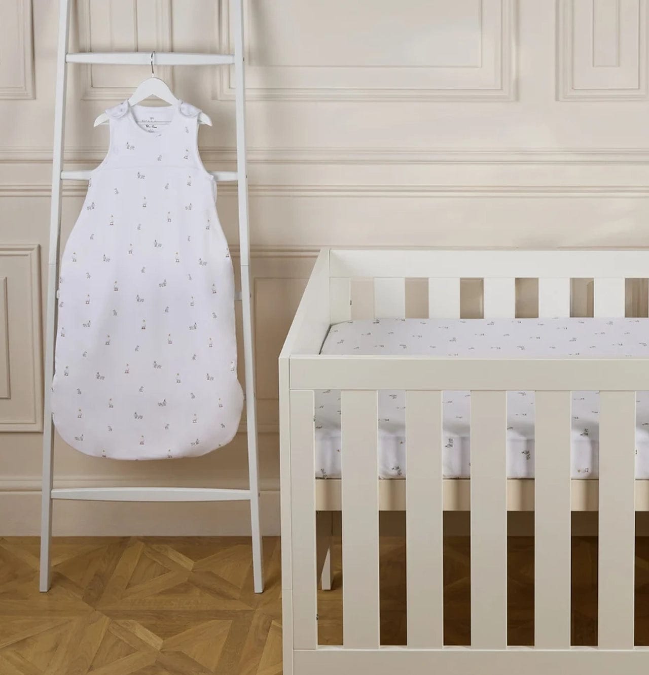 Silver Cross Silver Cross Bedding Silver Cross Cot Bed Starter Bundle - Duckling Print SX1514.DK