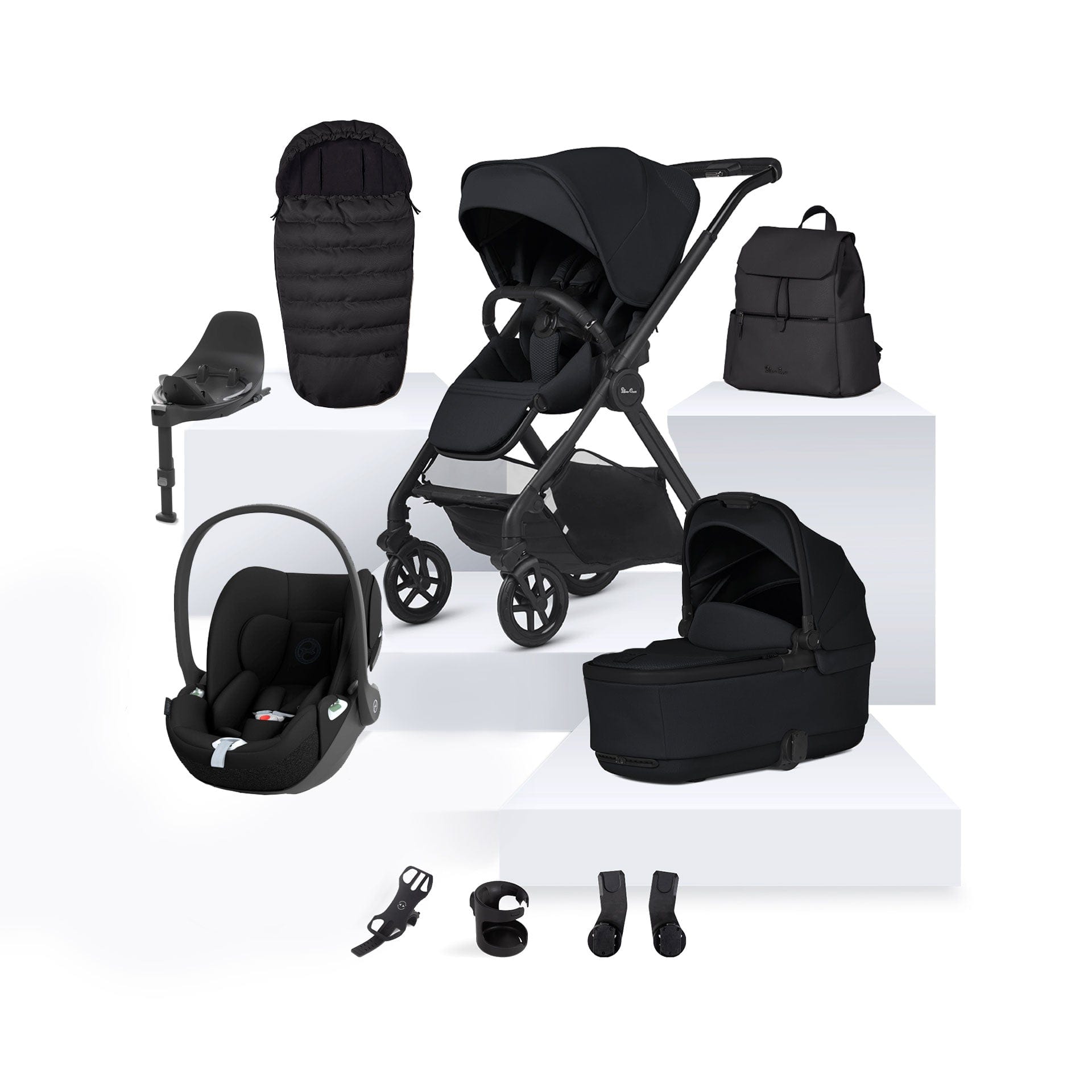 Silver Cross Travel Systems Silver Cross Reef 2 Cybex Travel System- Space 15781-SPA-2