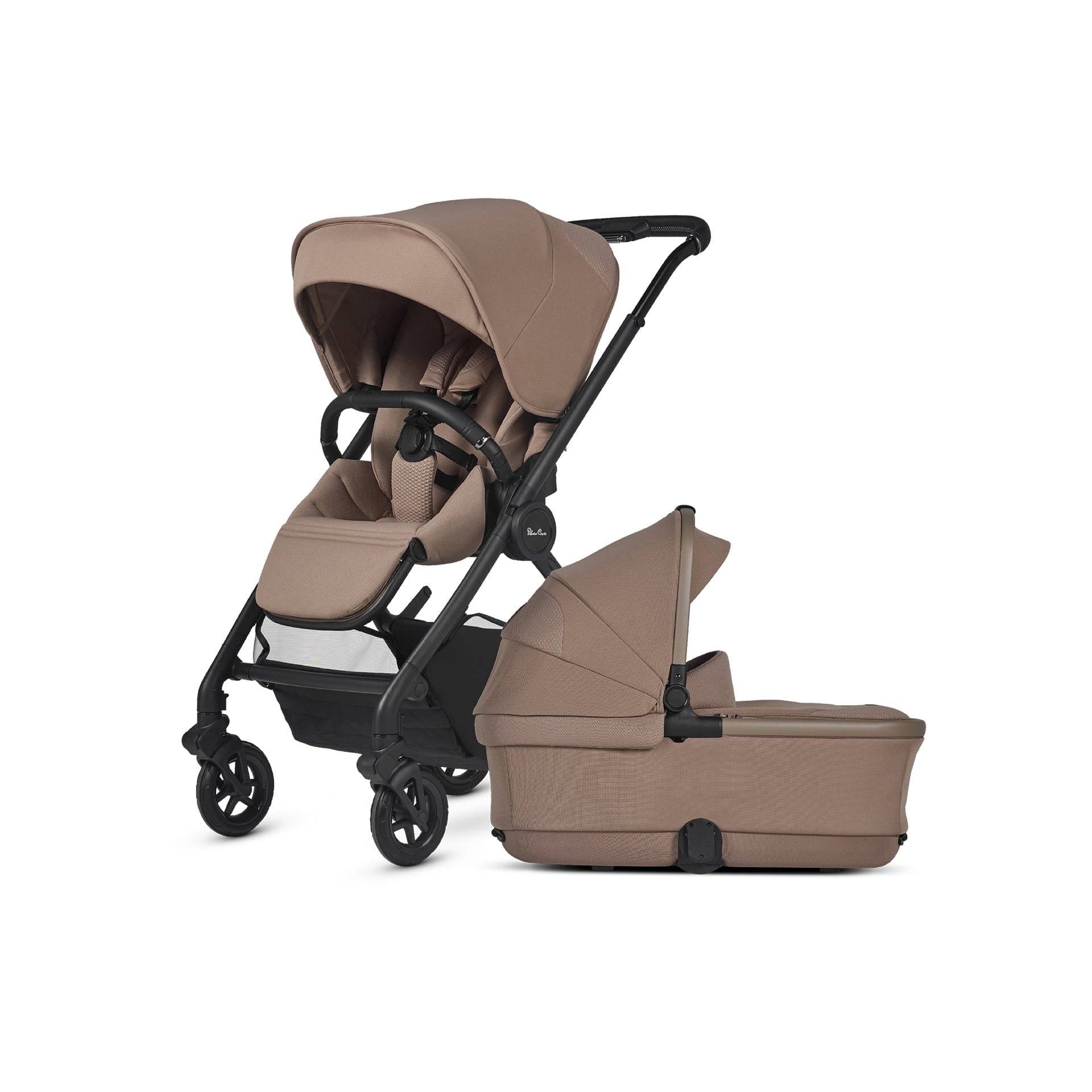 Silver Cross Travel Systems Silver Cross Dune 2 Maxi-Cosi Travel System- Mocha
