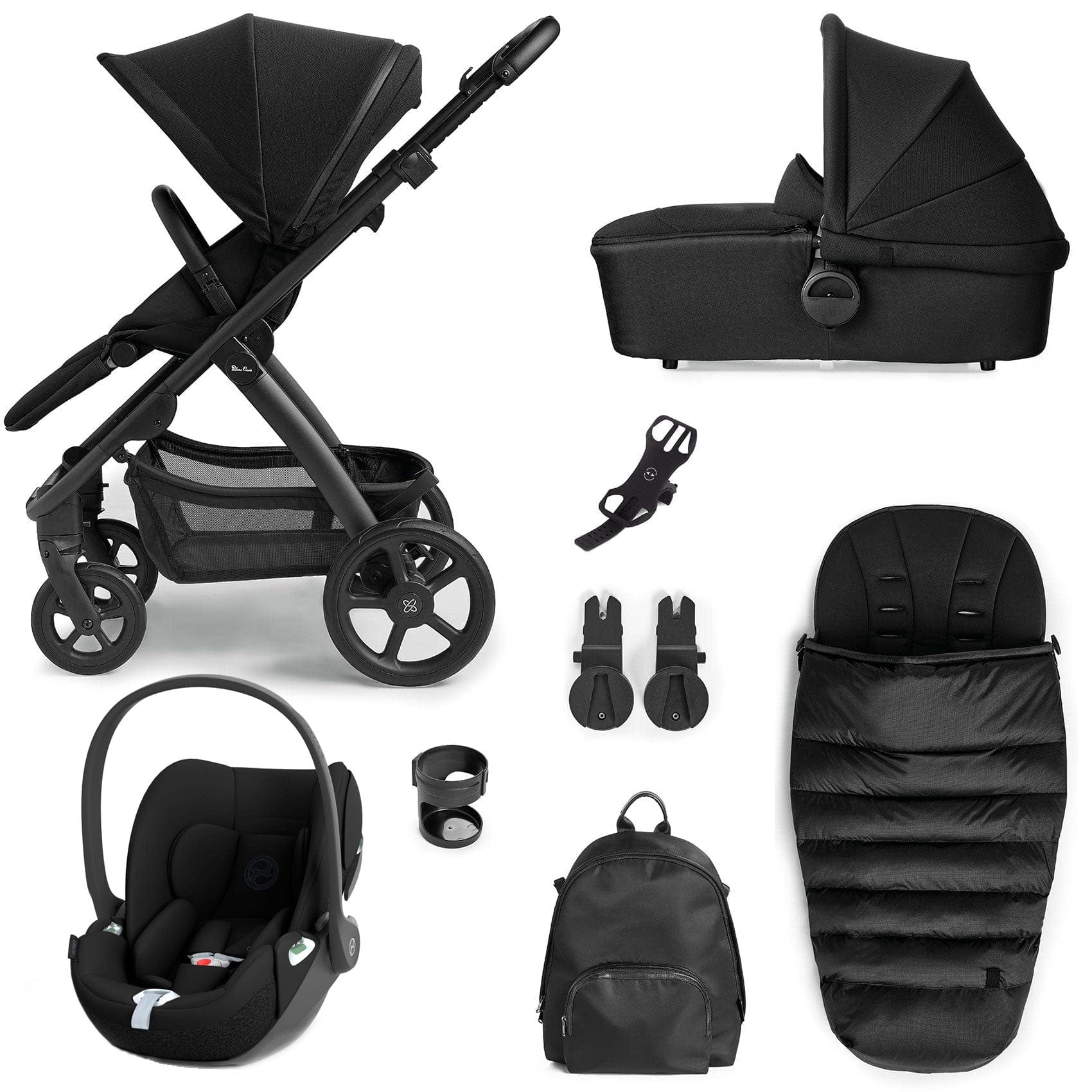 Silver Cross travel systems Silver Cross Tide 3 in 1 Cloud T Travel System - Space KTTB.ST-8