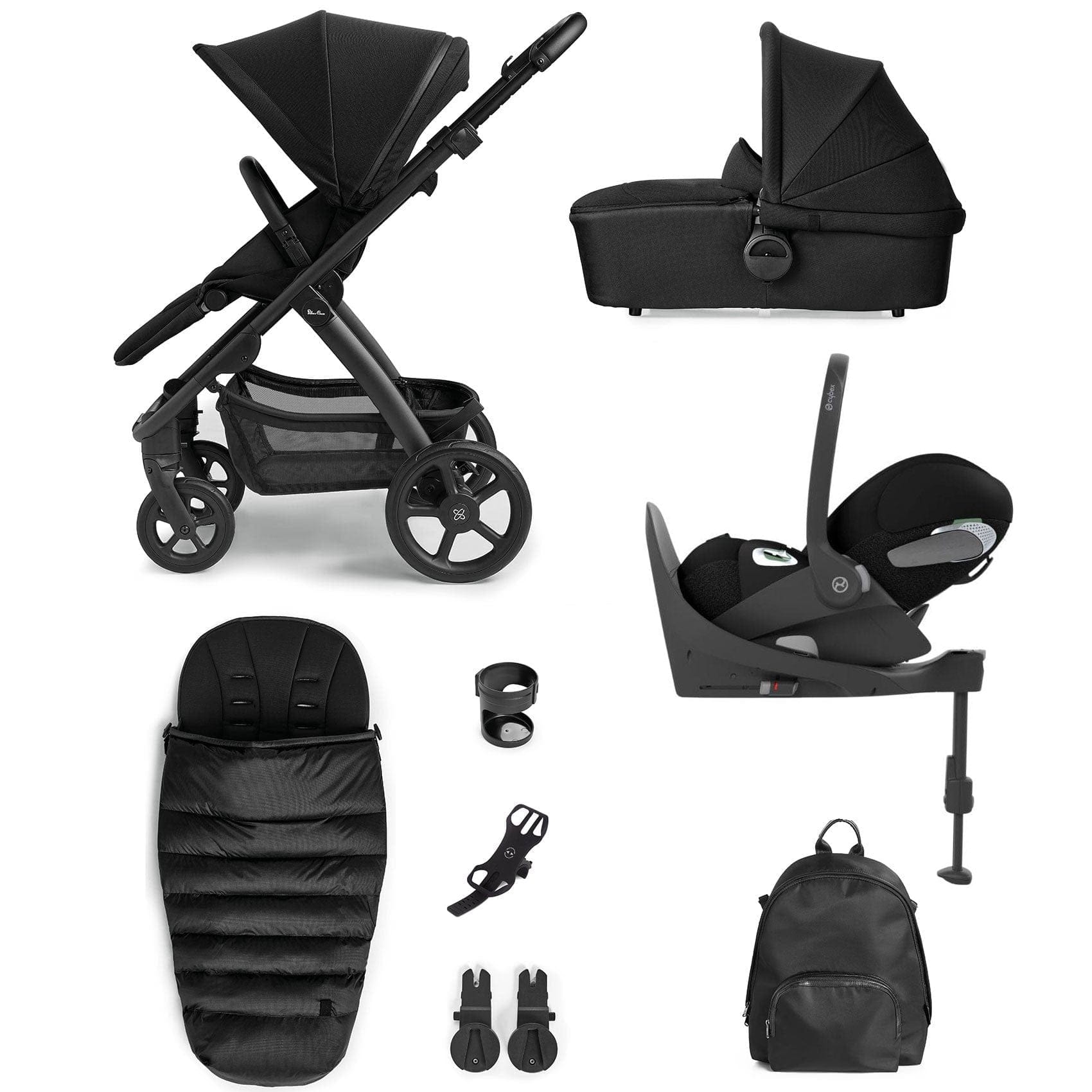 Silver Cross travel systems Silver Cross Tide 3 in 1 Cloud T Travel System - Space KTTB.ST-9