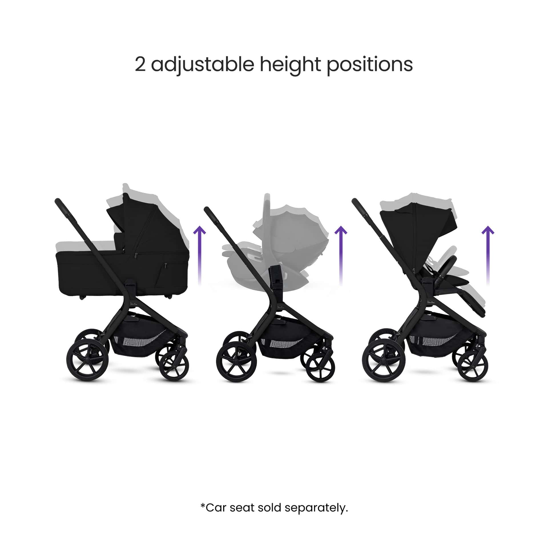 Silver Cross travel systems Silver Cross Breez Cybex Travel System - Onyx