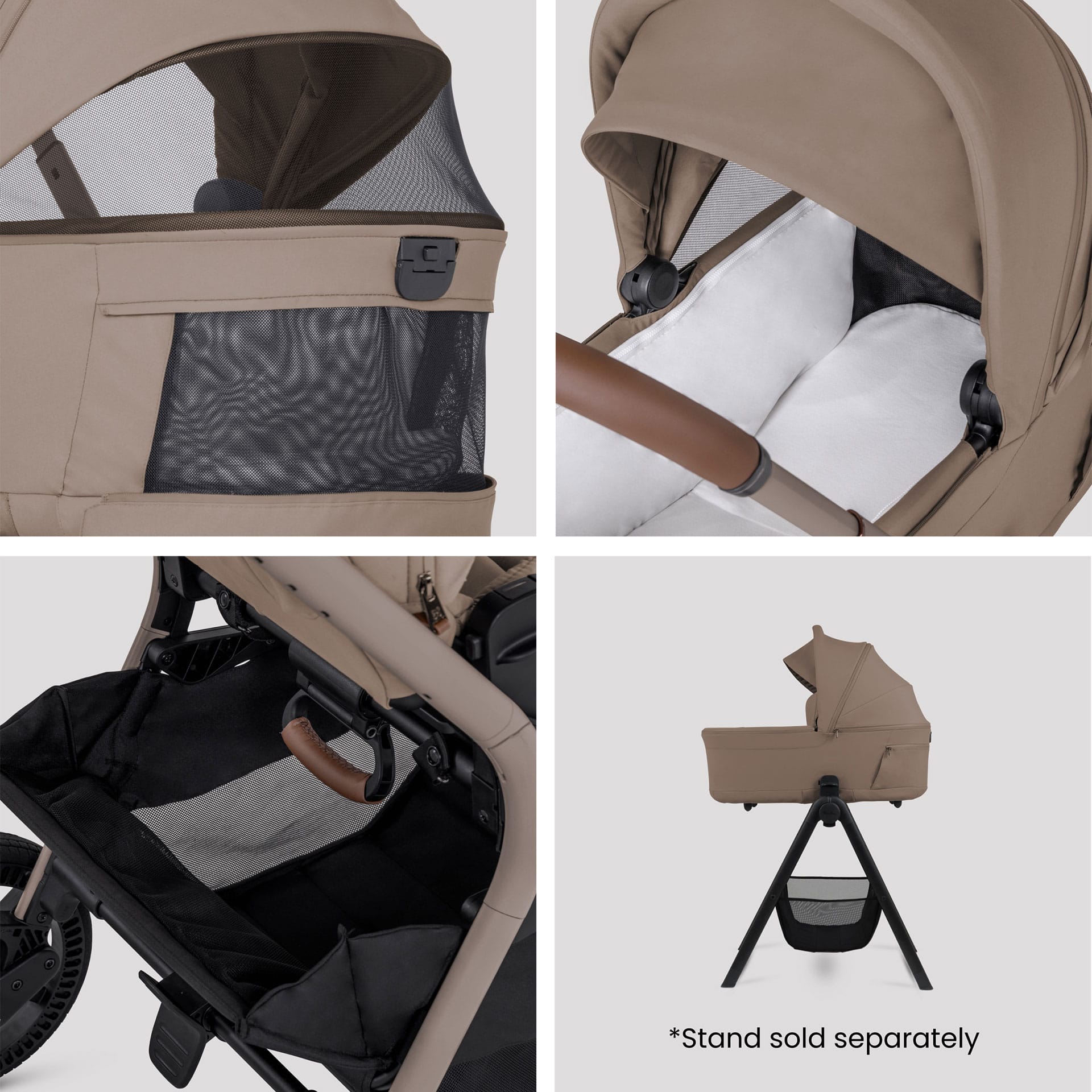 Silver Cross travel systems Silver Cross Breez Maxi-Cosi Cybex Travel System - Champagne