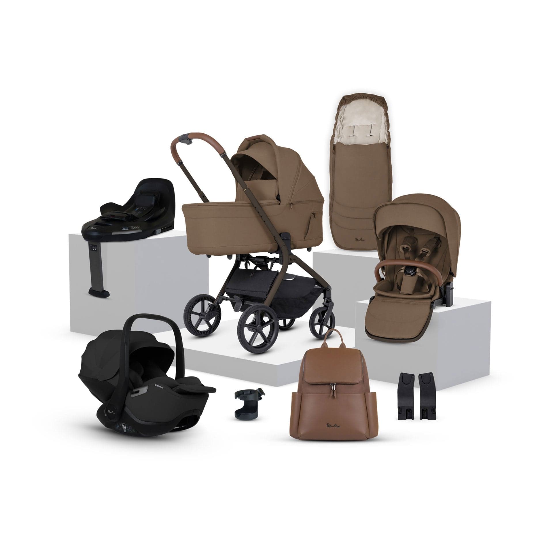 Silver Cross travel systems Silver Cross Breez Ultimate 360 Bundle - Maple IBU.MP1-2