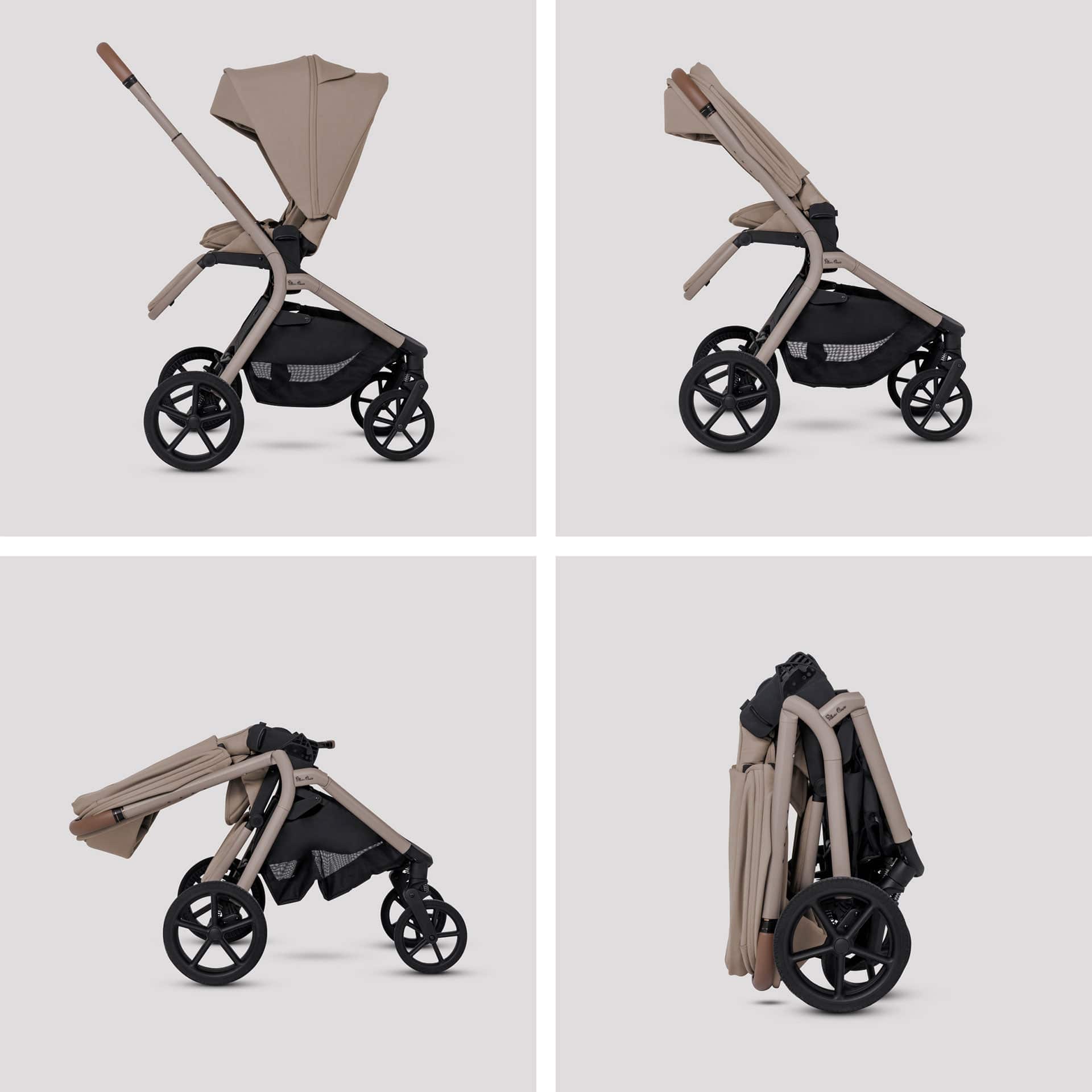 Silver Cross travel systems Silver Cross Breez Ultimate Family 360 Bundle - Champagne