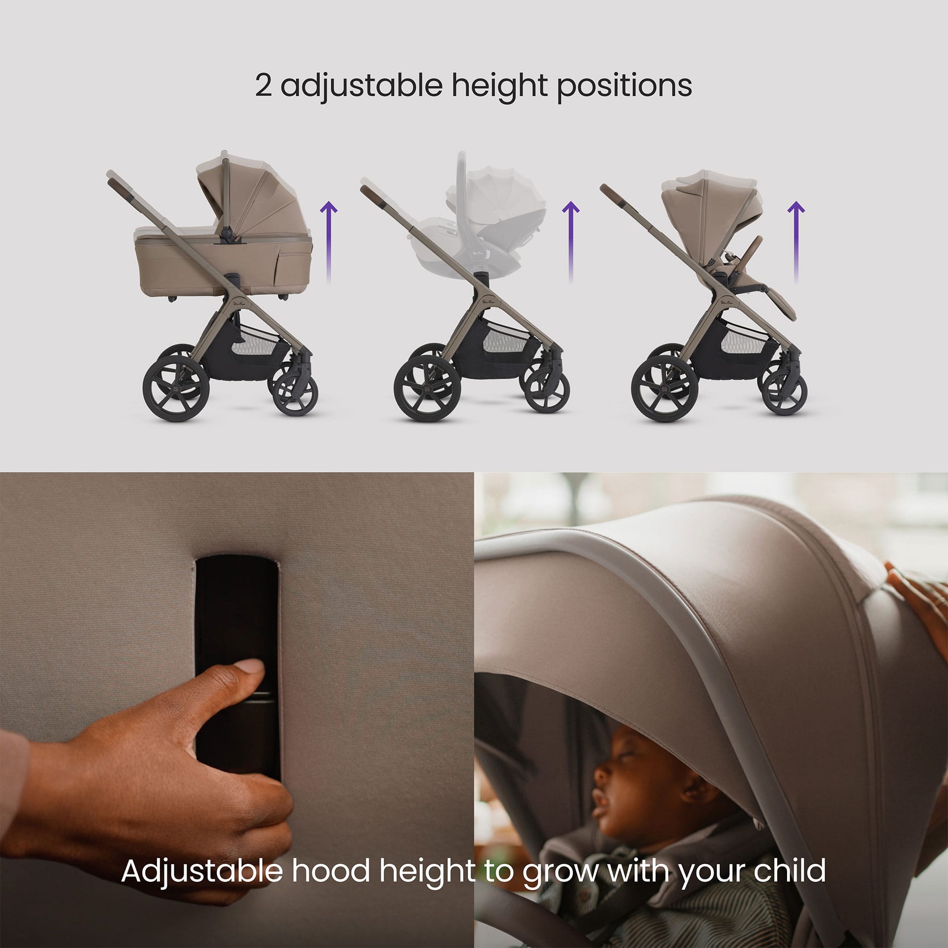 Silver Cross travel systems Silver Cross Cove 2 Cybex Travel System - Champagne