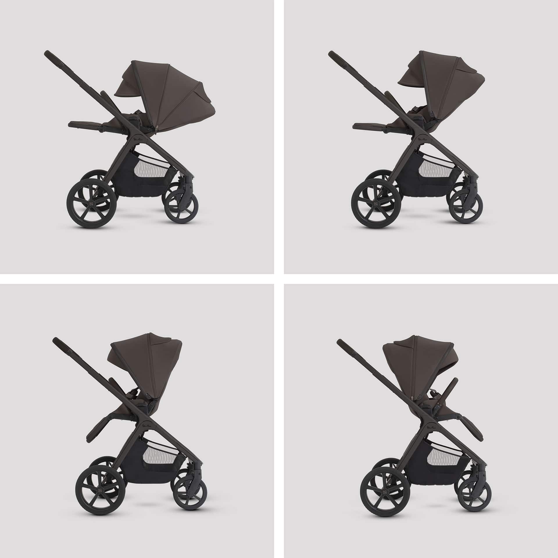 Silver Cross travel systems Silver Cross Cove 2 Cybex Travel System - Chocolate