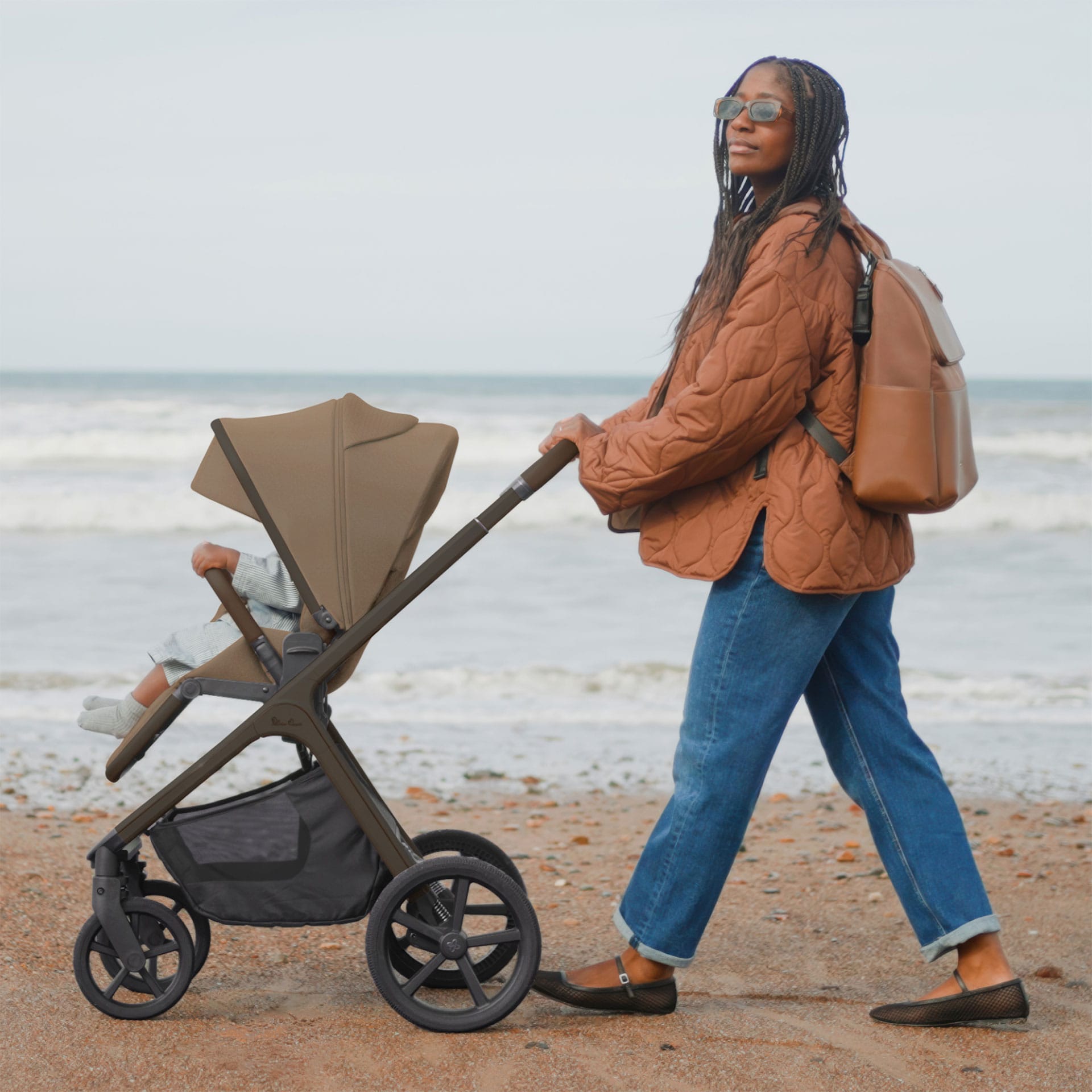 Silver Cross travel systems Silver Cross Cove 2 Cybex Travel System - Maple