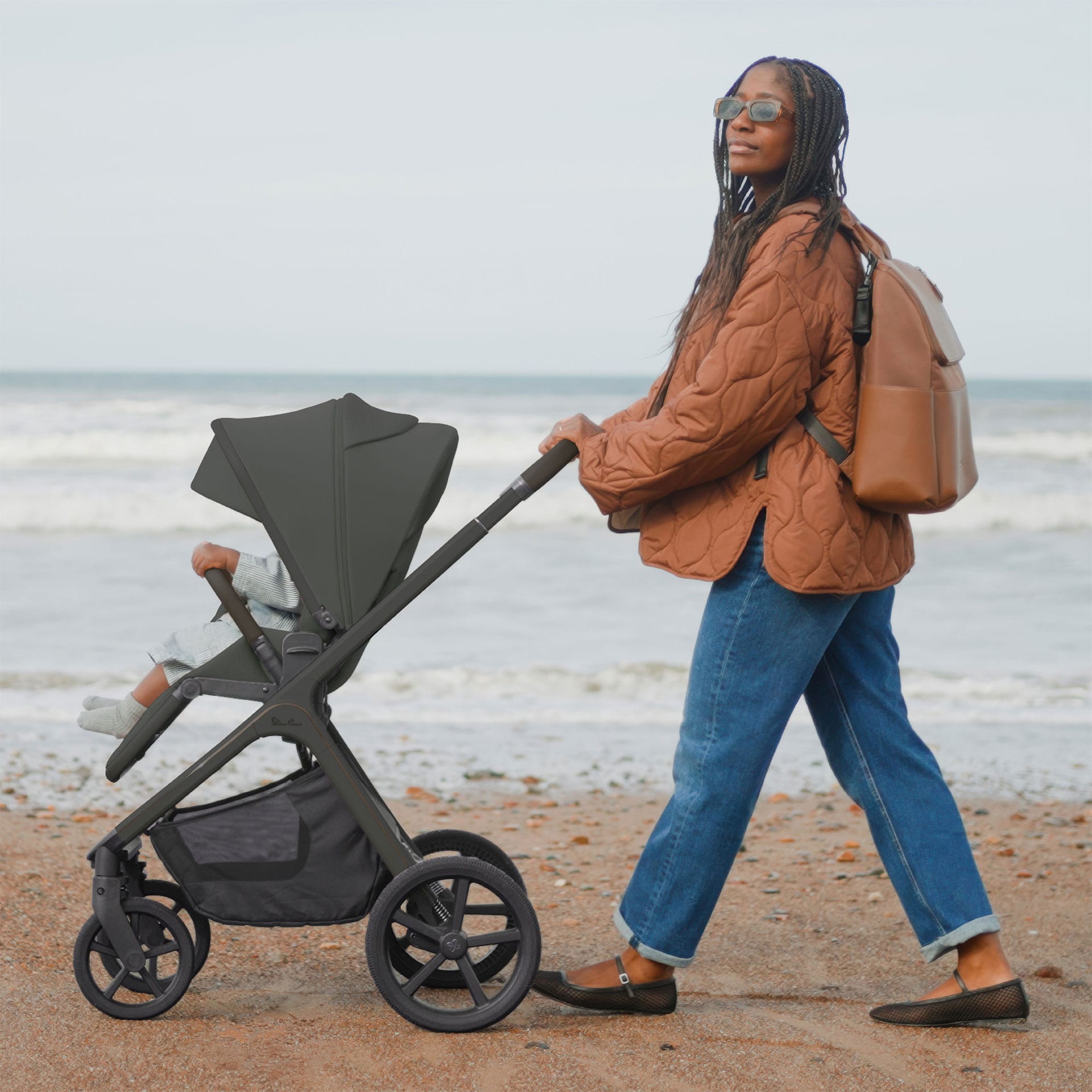 Silver Cross travel systems Silver Cross Cove 2 Cybex Travel System - Pewter