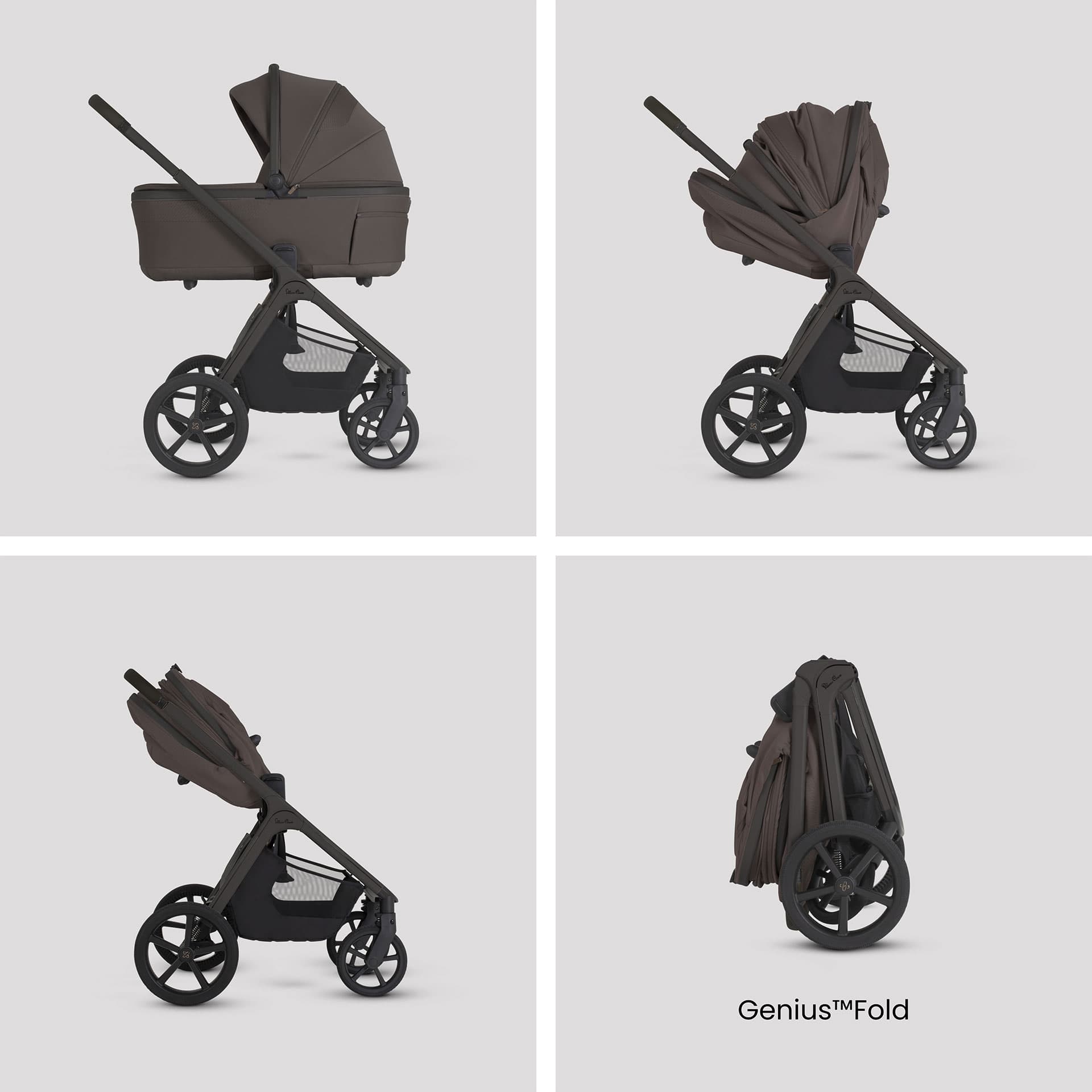 Silver Cross travel systems Silver Cross Cove 2 Maxi-Cosi Travel System - Chocolate 23121-CHO