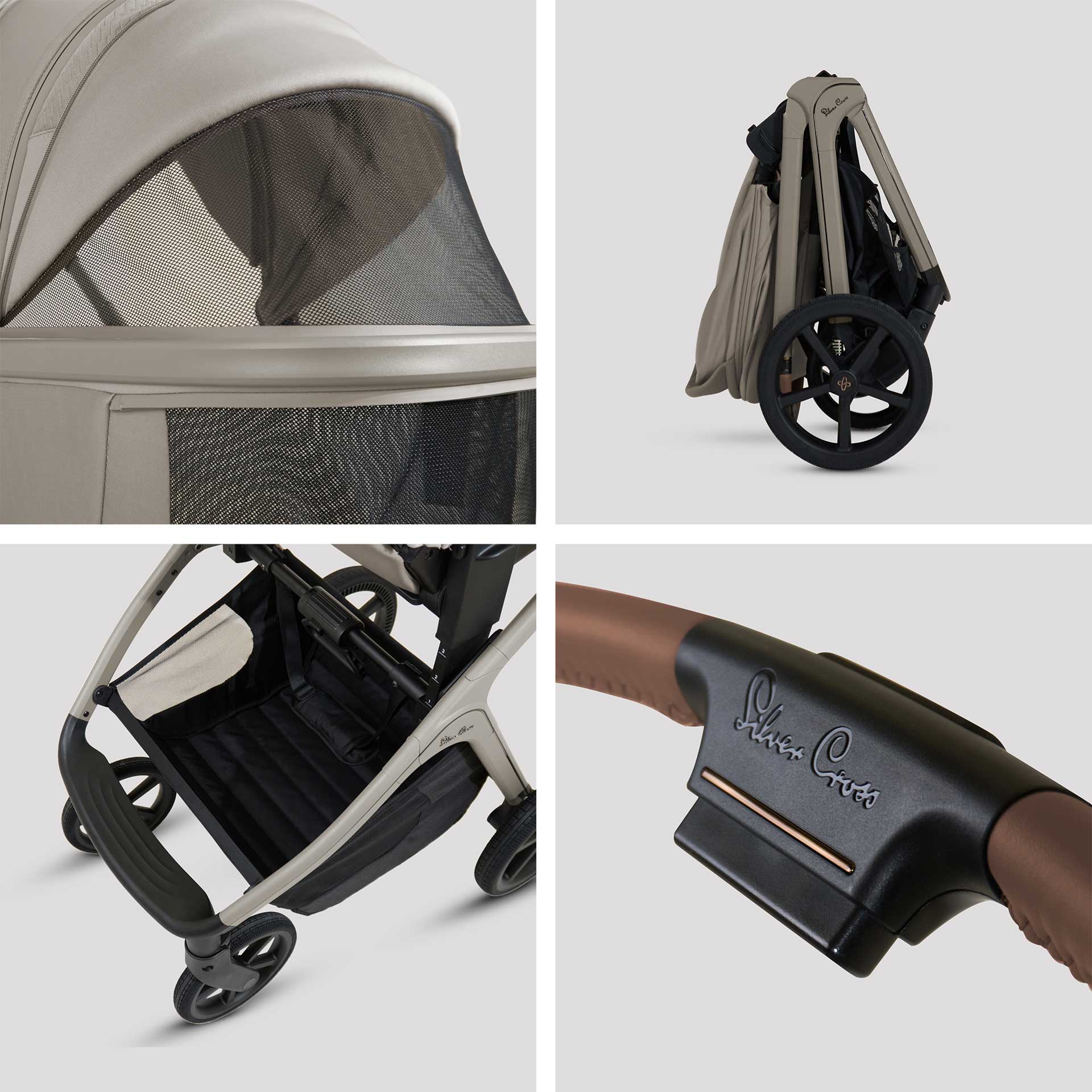 Silver Cross travel systems Silver Cross Cove Ultimate 360 Bundle - Champagne