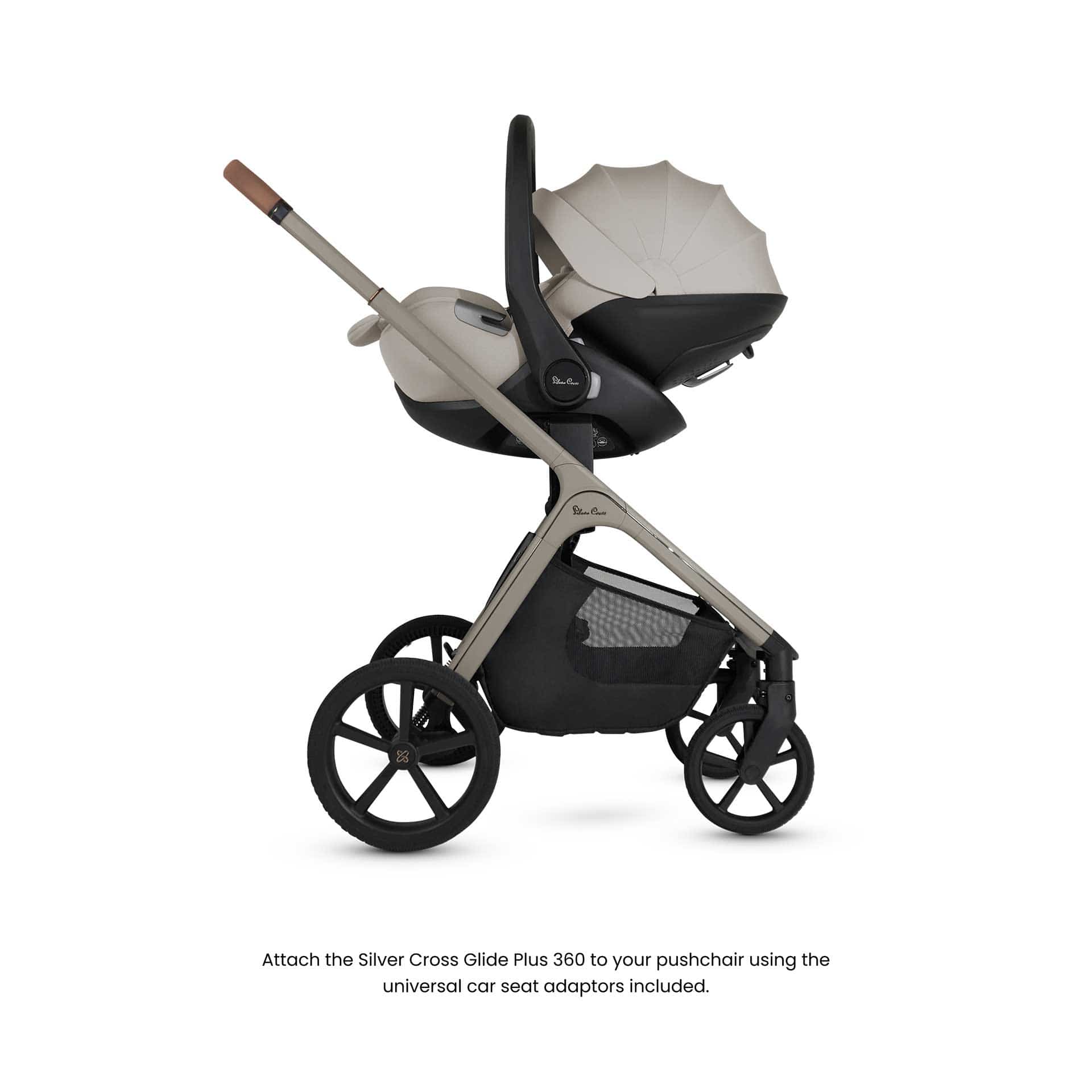 Silver Cross travel systems Silver Cross Cove Ultimate 360 Bundle - Champagne