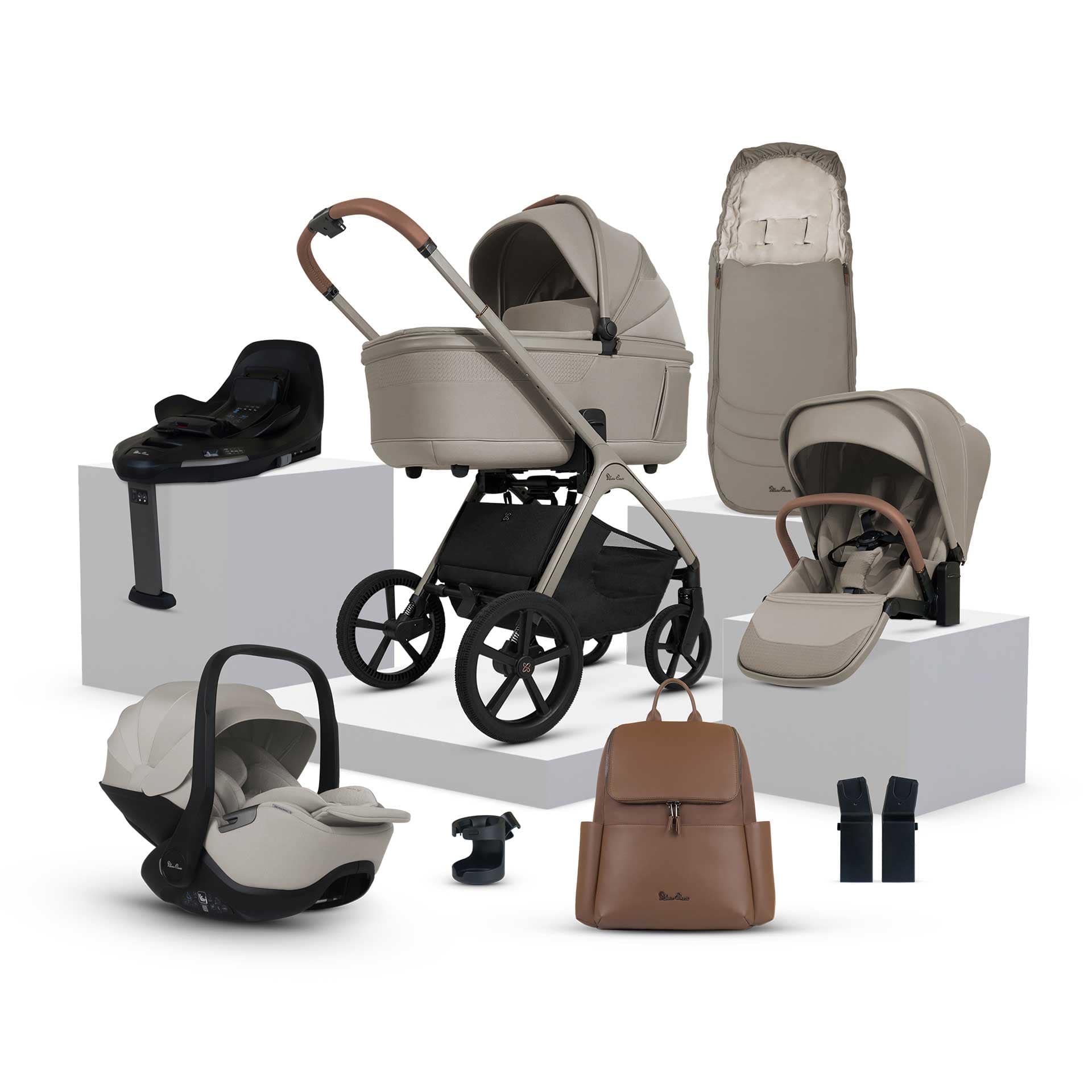 Silver Cross travel systems Silver Cross Cove Ultimate 360 Bundle - Champagne ICU.CPT