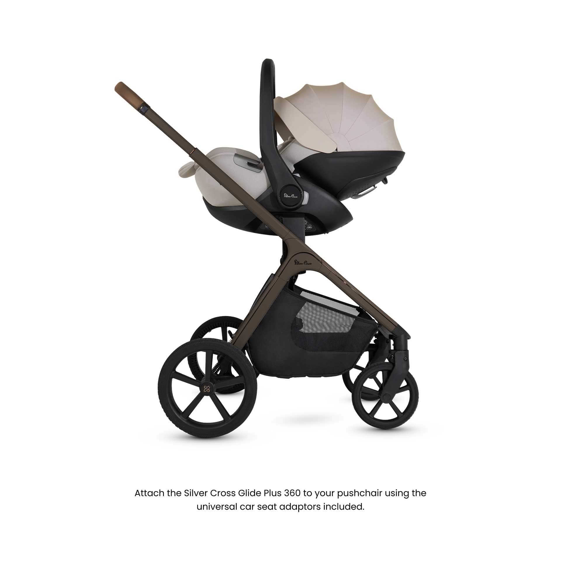 Silver Cross travel systems Silver Cross Cove Ultimate 360 Bundle - Maple