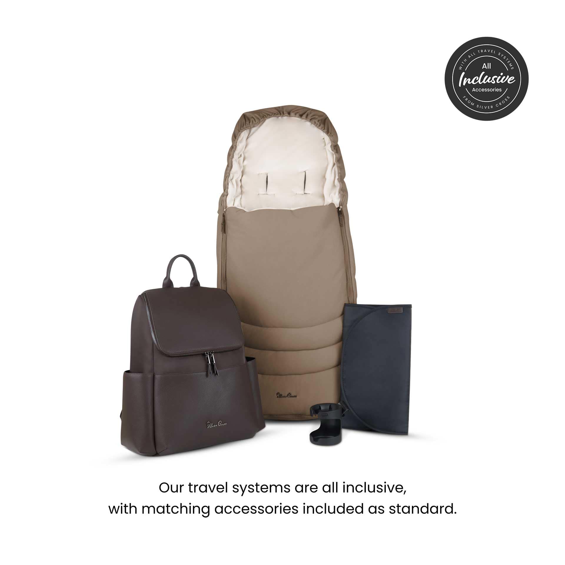 Silver Cross travel systems Silver Cross Cove Ultimate 360 Bundle - Maple