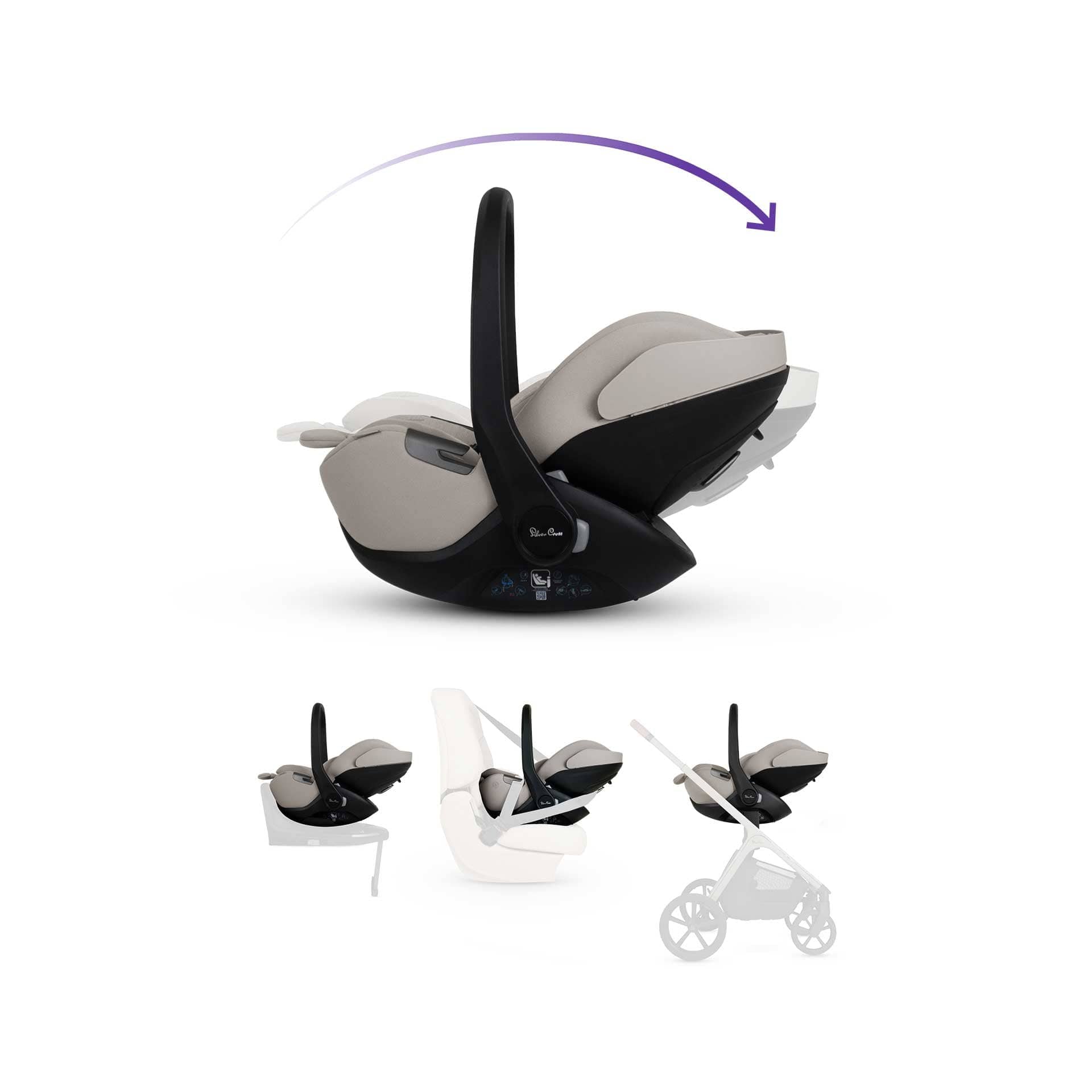 Silver Cross travel systems Silver Cross Cove Ultimate 360 Bundle - Maple