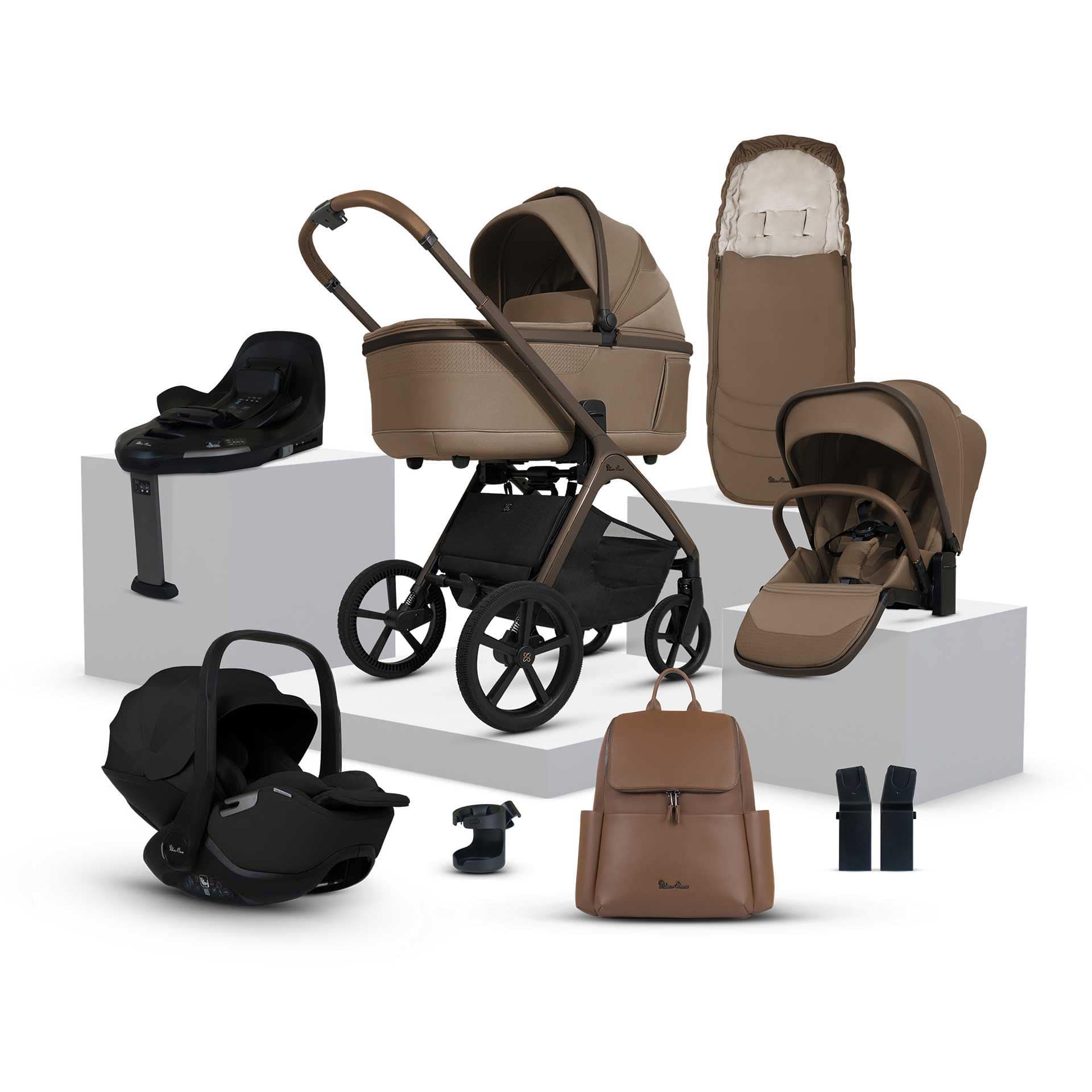 Silver Cross travel systems Silver Cross Cove Ultimate 360 Bundle - Maple ICU.MPT-1