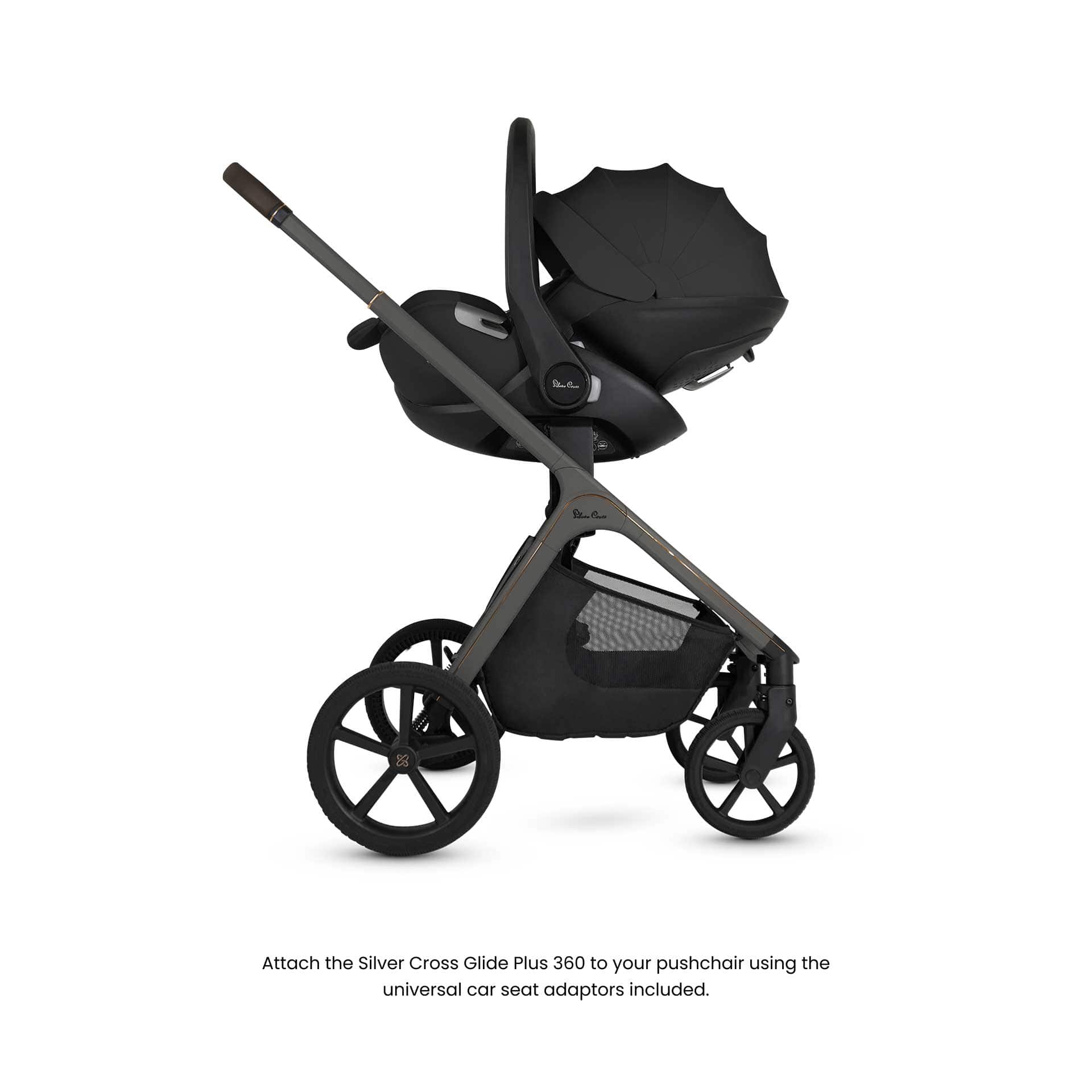 Silver Cross travel systems Silver Cross Cove Ultimate 360 Bundle - Onyx