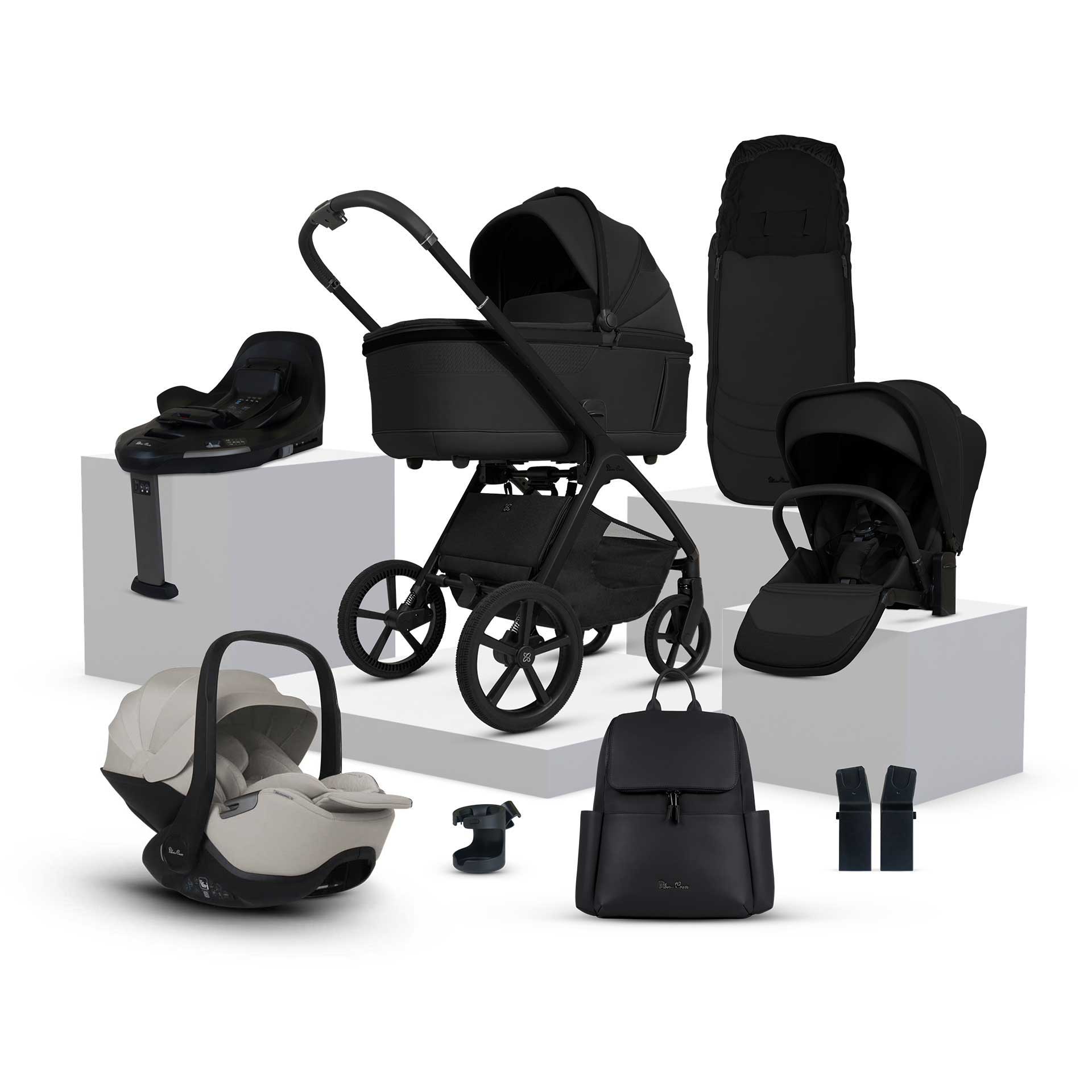Silver Cross travel systems Silver Cross Cove Ultimate 360 Bundle - Onyx ICU.OXB-1