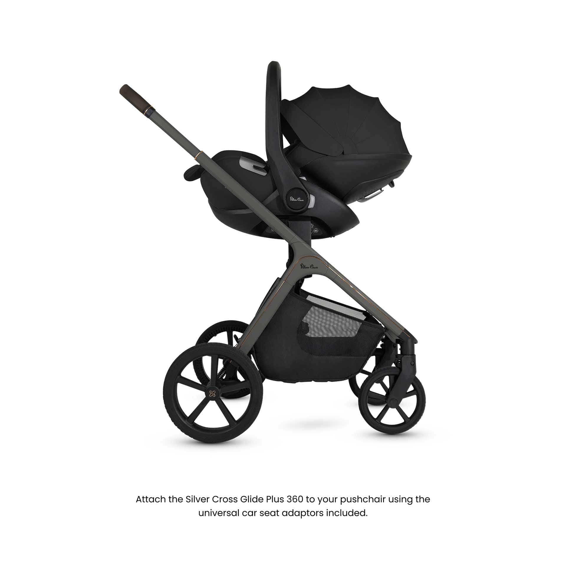 Silver Cross travel systems Silver Cross Cove Ultimate 360 Bundle - Pewter