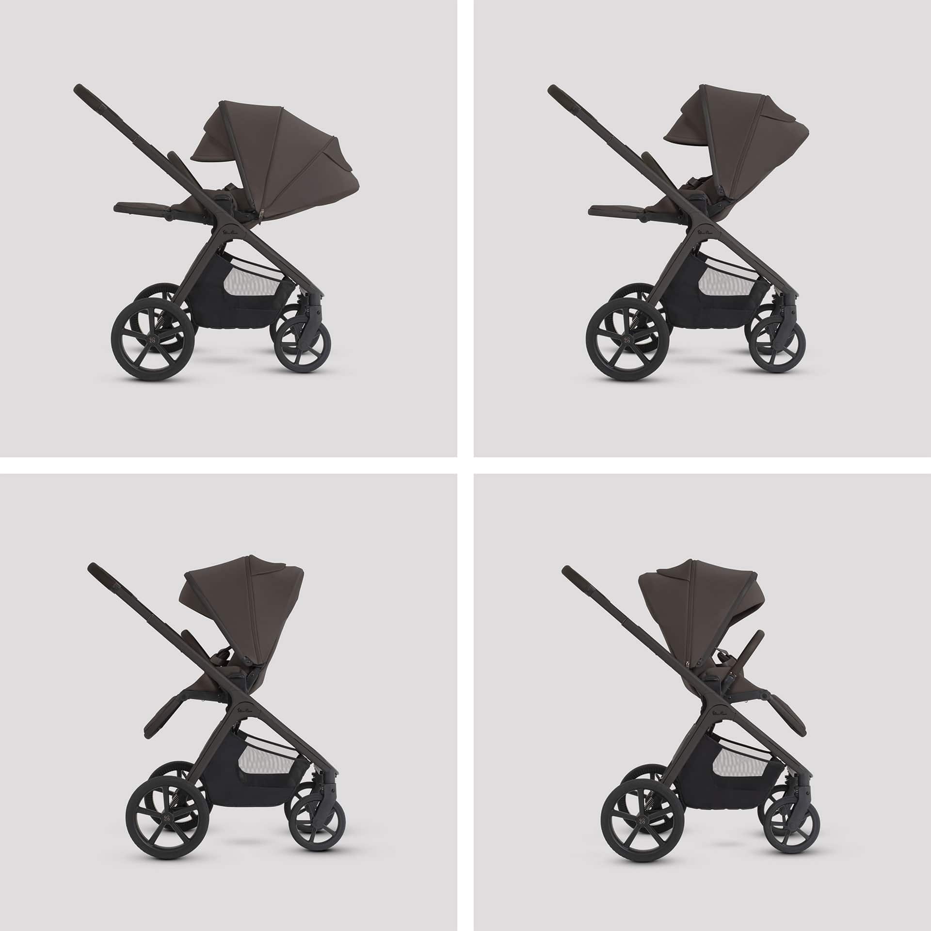 Silver Cross travel systems Silver Cross Cove Ultimate 360 Infant Carrier Bundle - Chocolate