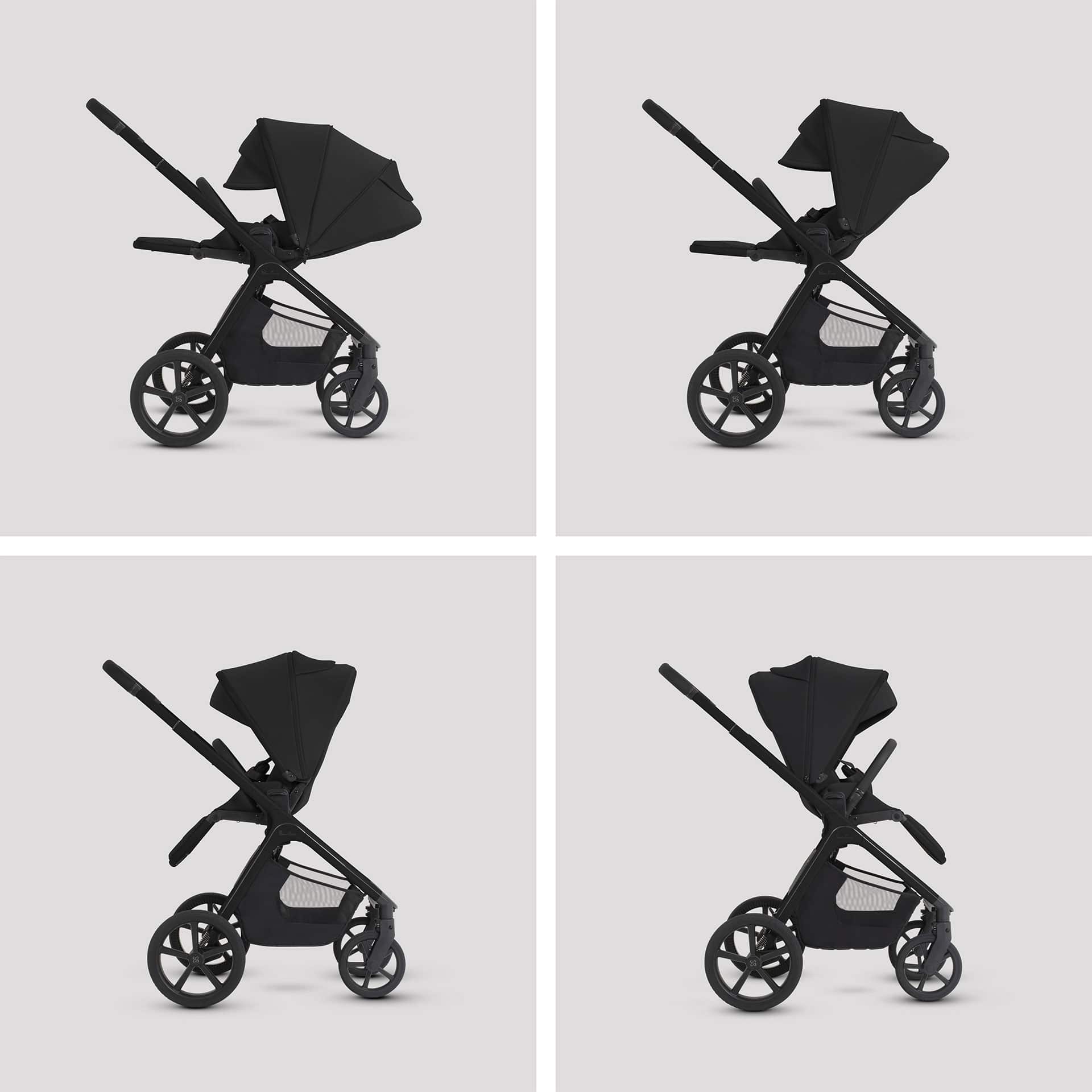 Silver Cross travel systems Silver Cross Cove Ultimate 360 Infant Carrier Bundle - Onyx