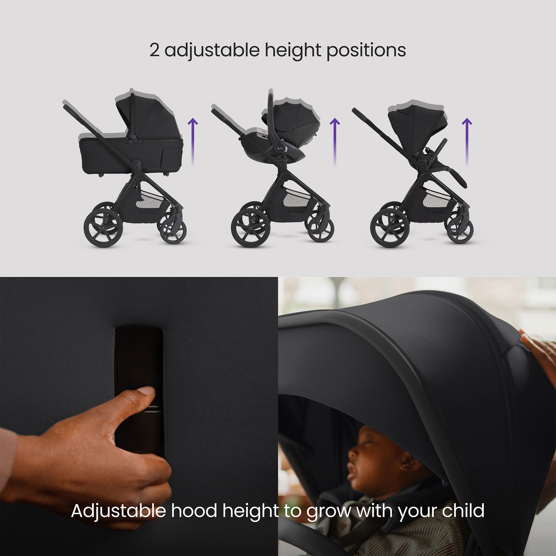 Silver Cross travel systems Silver Cross Cove Ultimate 360 Infant Carrier Bundle - Onyx