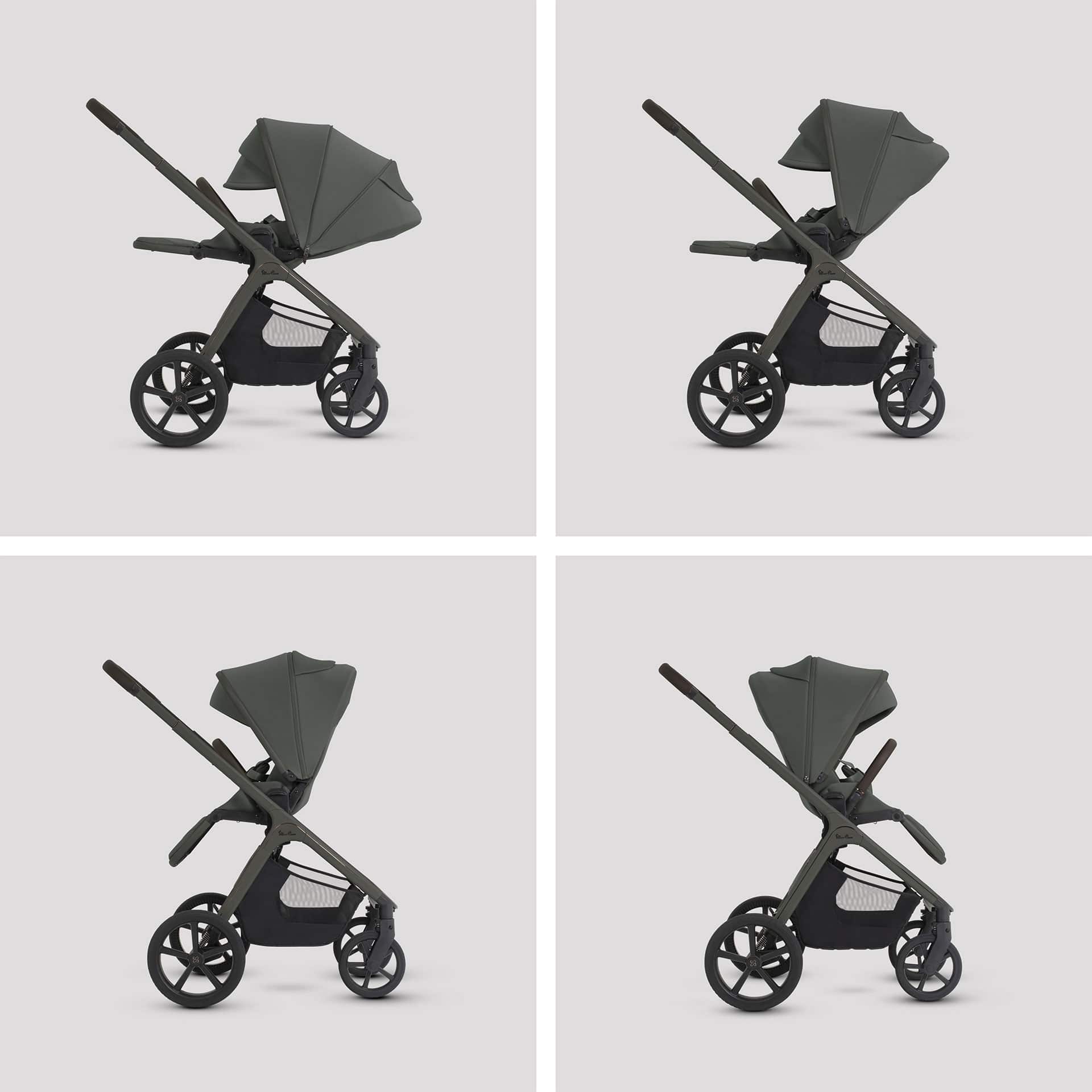 Silver Cross travel systems Silver Cross Cove Ultimate 360 Infant Carrier Bundle - Pewter