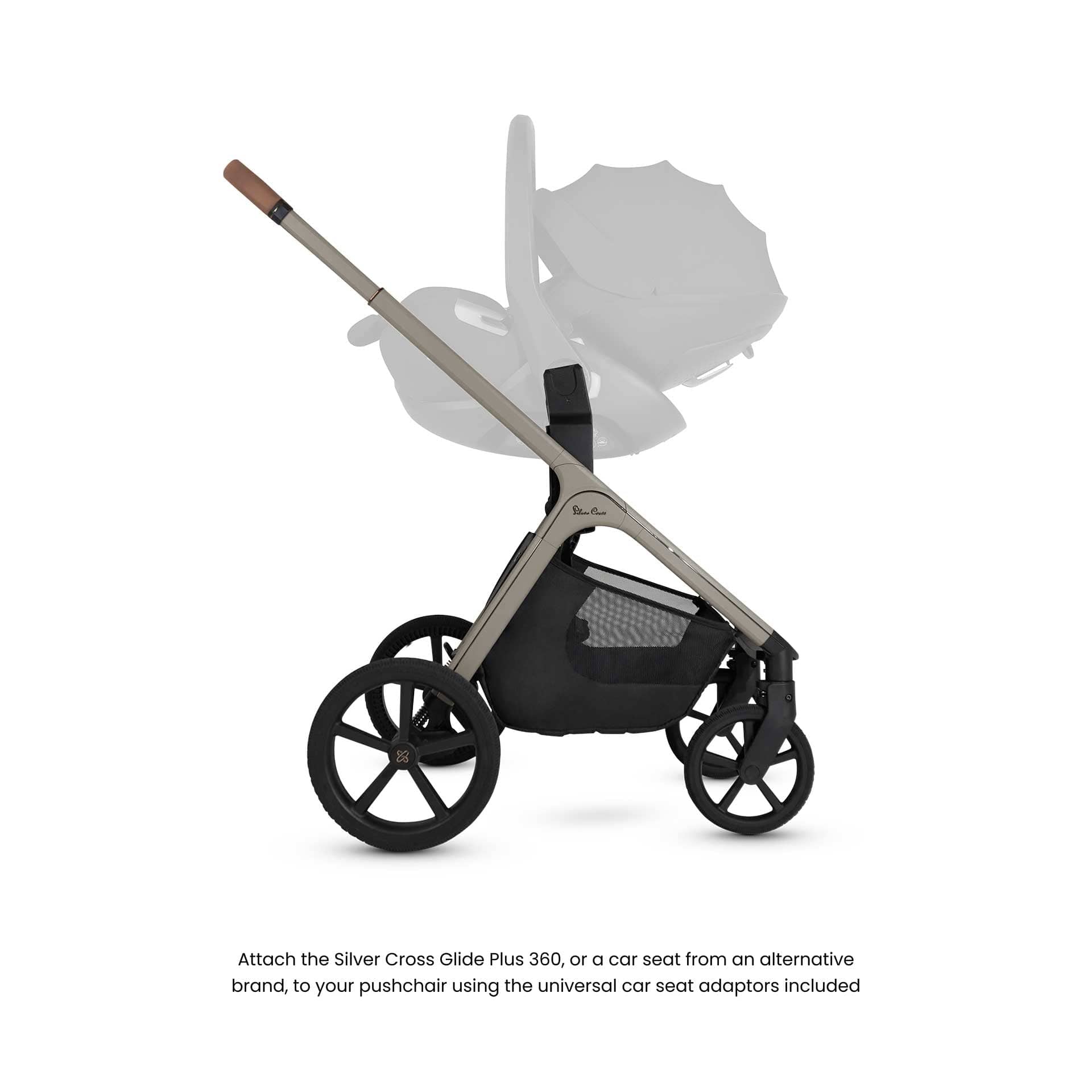 Silver Cross travel systems Silver Cross Cove Ultimate Cybex Travel System - Champagne