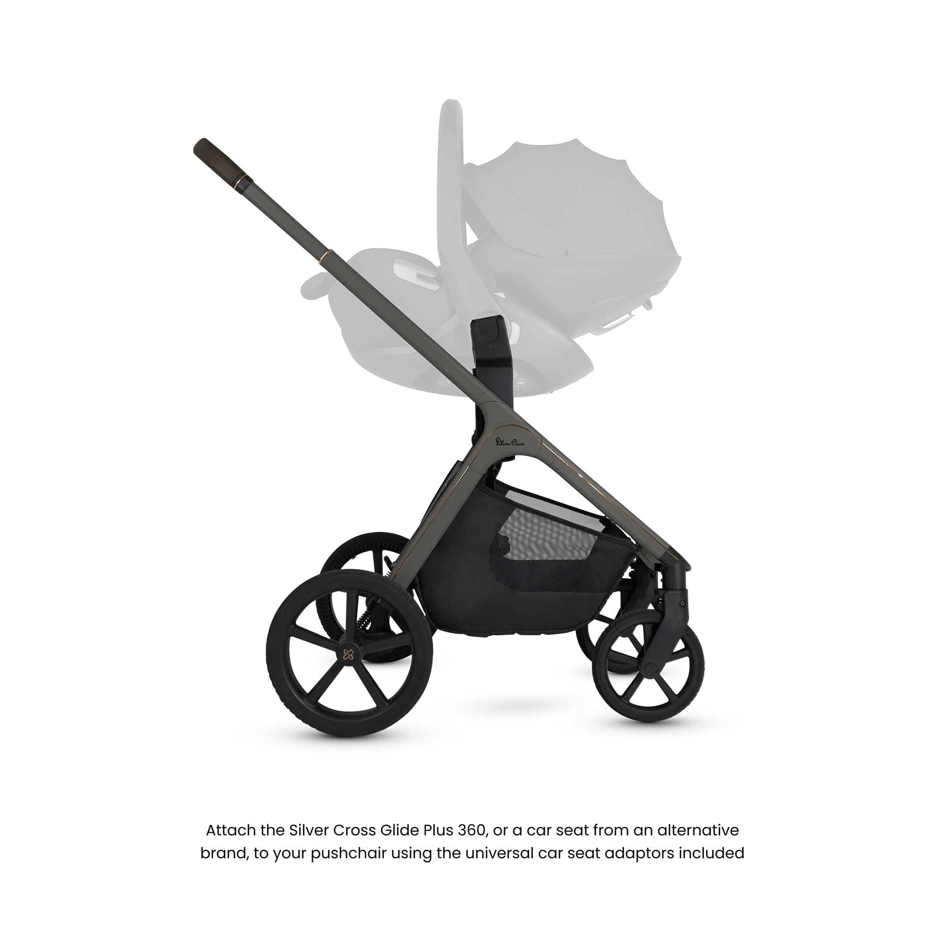 Silver Cross travel systems Silver Cross Cove Ultimate Cybex Travel System - Pewter