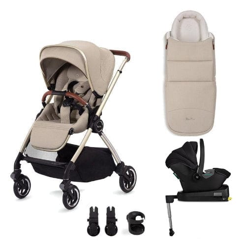 Silver Cross travel systems Silver Cross Dune + Travel Pack with Newborn Pod - Stone KTDT.ST2