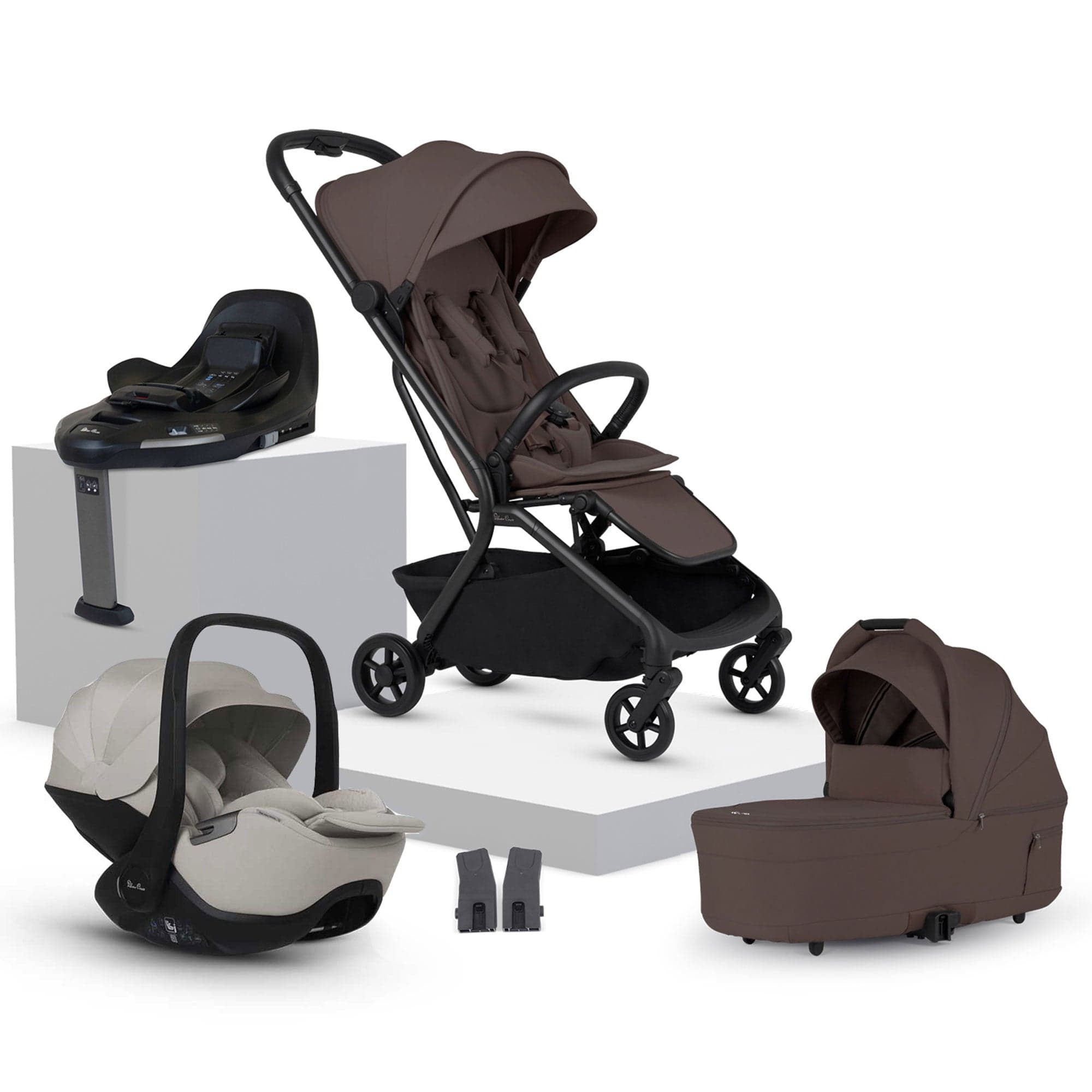 Silver Cross travel systems Silver Cross Nia Travel System - Chocolate INT.CT-1