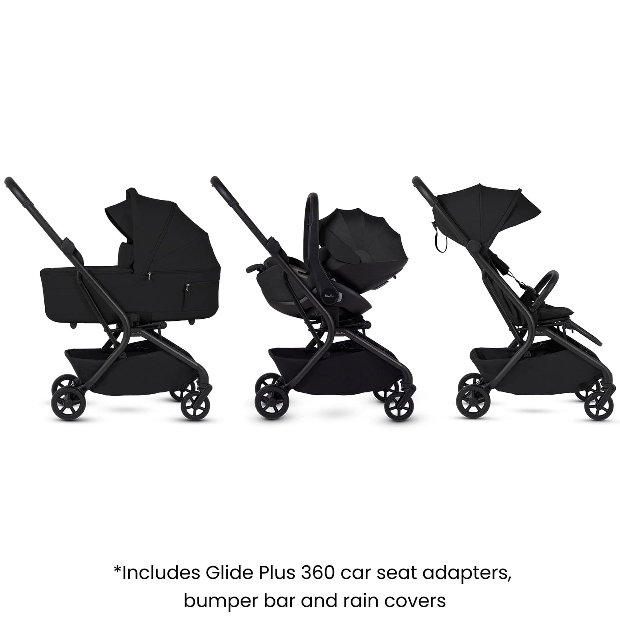 Silver Cross travel systems Silver Cross Nia Travel System - Onyx
