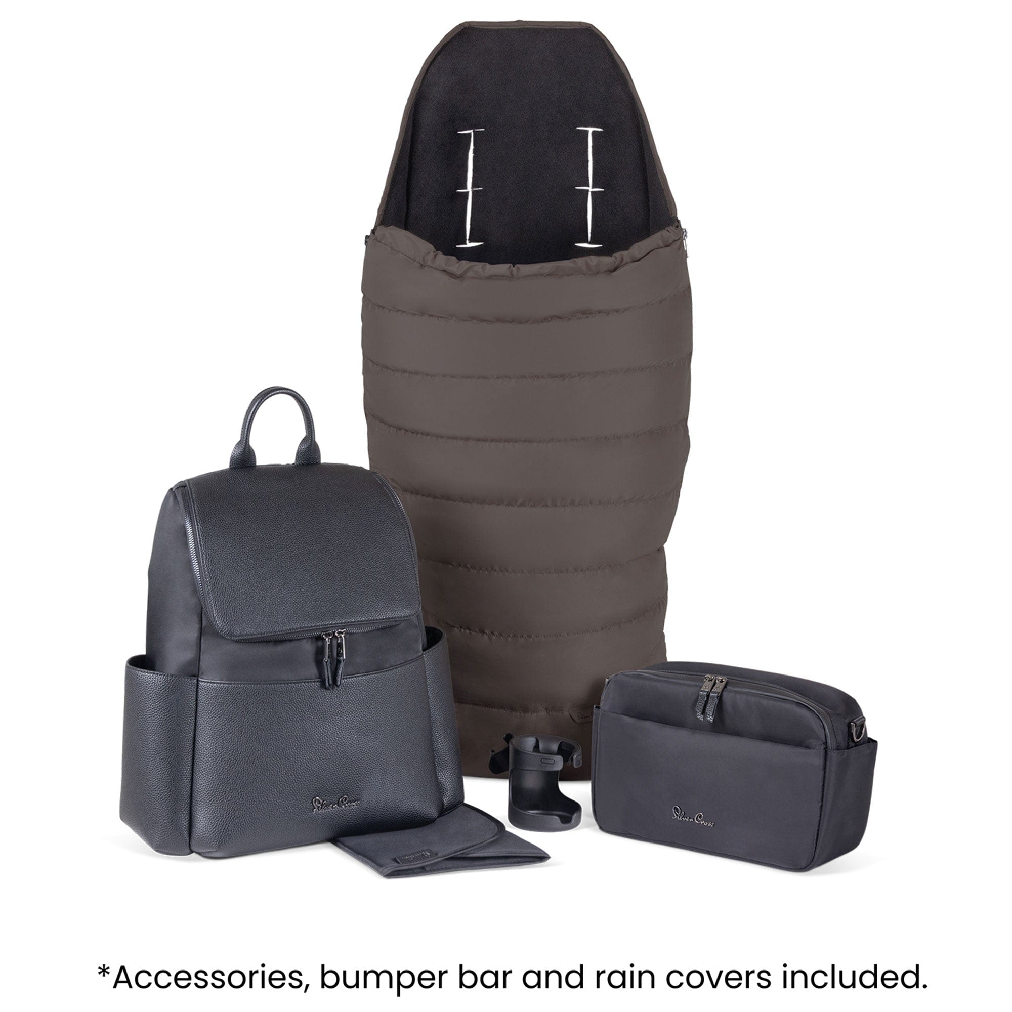 Silver Cross travel systems Silver Cross Nia Travel System with Accessories - Chocolate