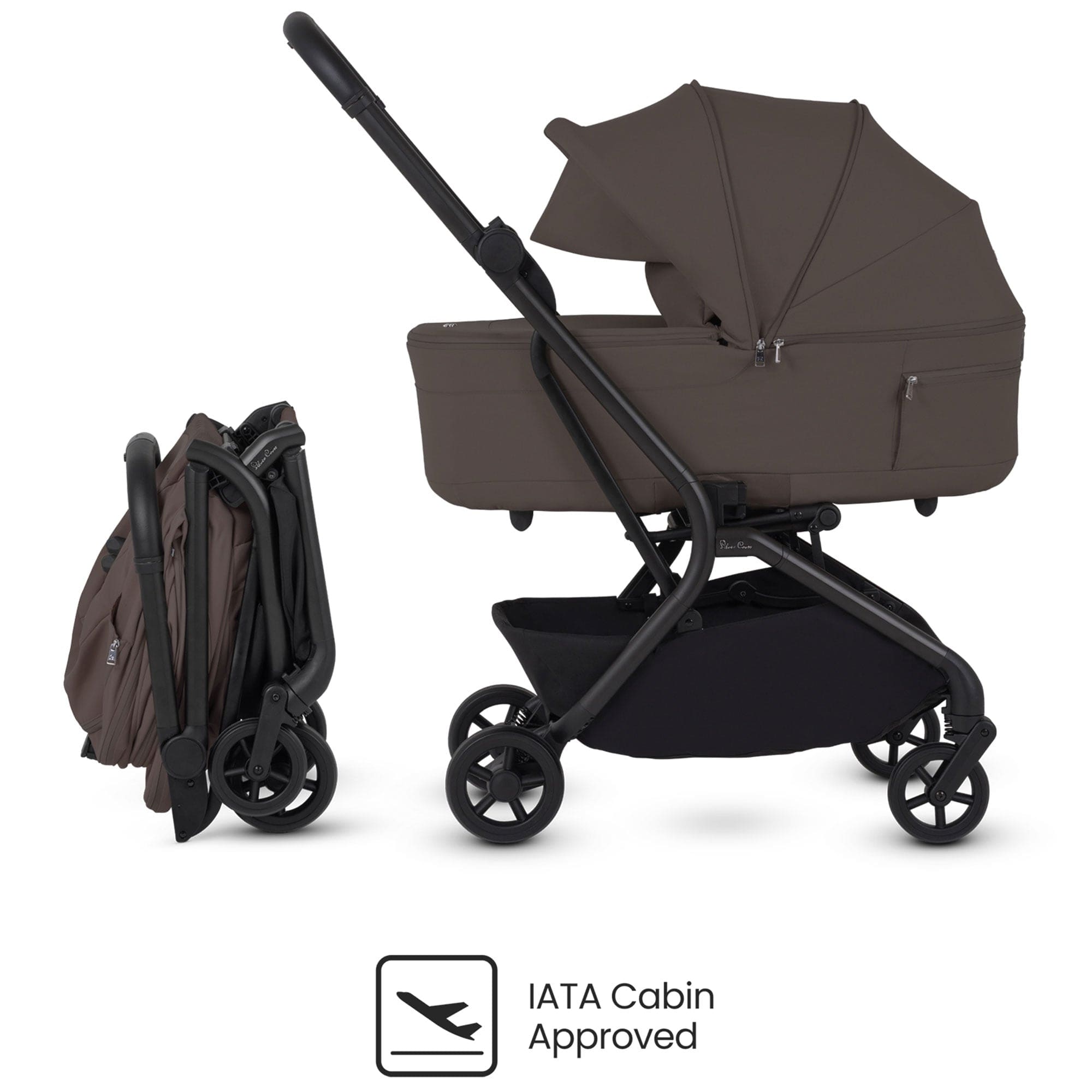 Silver Cross travel systems Silver Cross Nia Travel System with Accessories - Chocolate