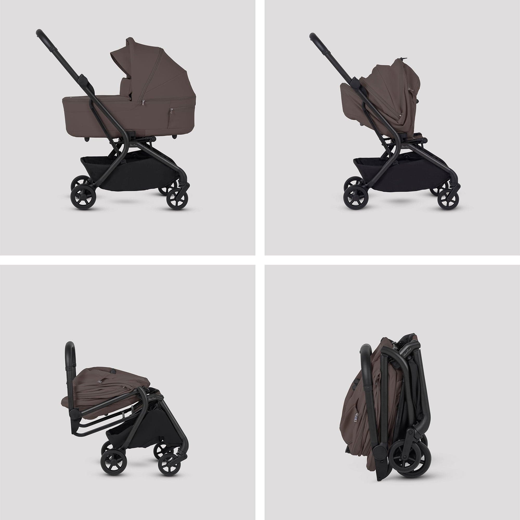 Silver Cross travel systems Silver Cross Nia Travel System with Accessories - Chocolate