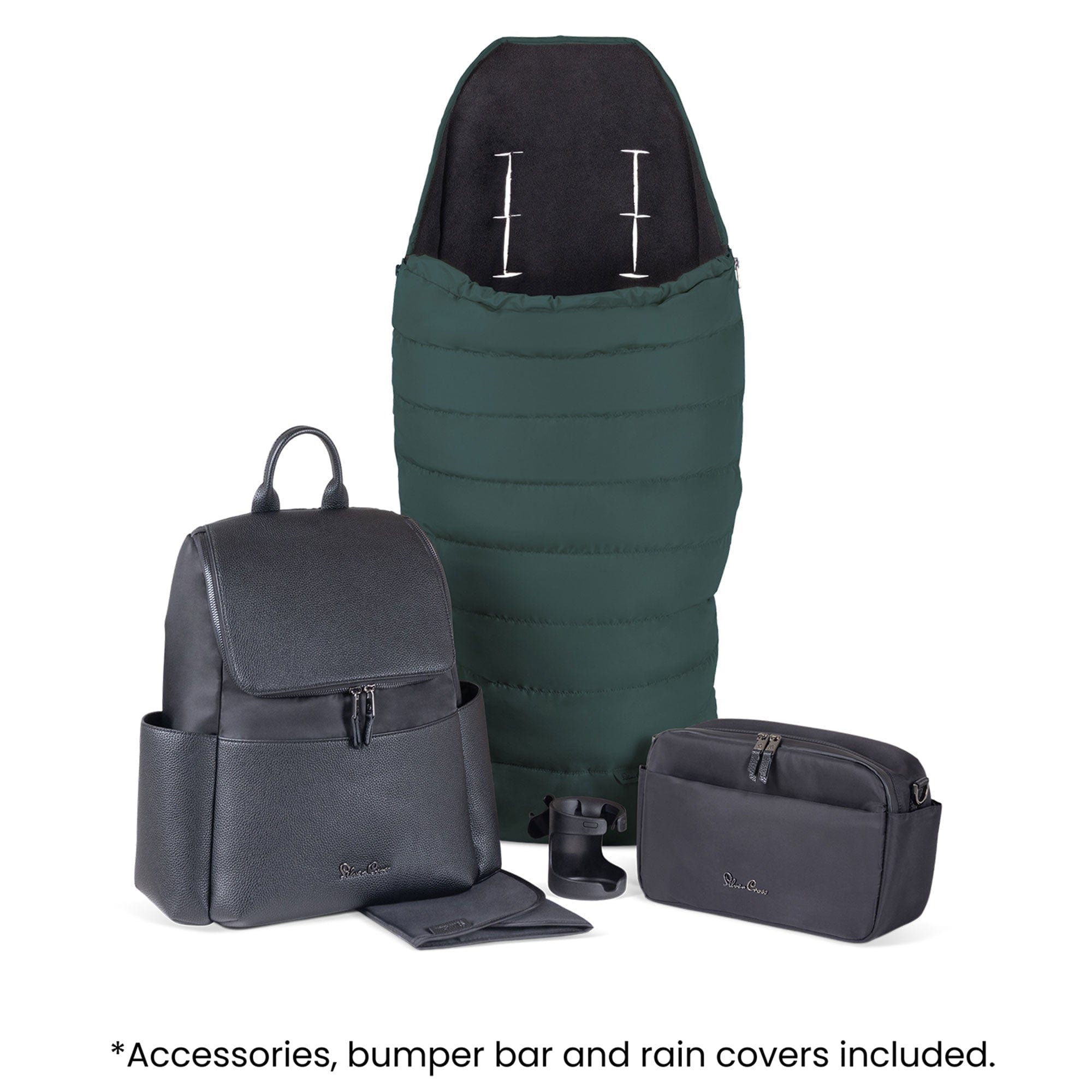 Silver Cross travel systems Silver Cross Nia Travel System with Accessories - Conifer