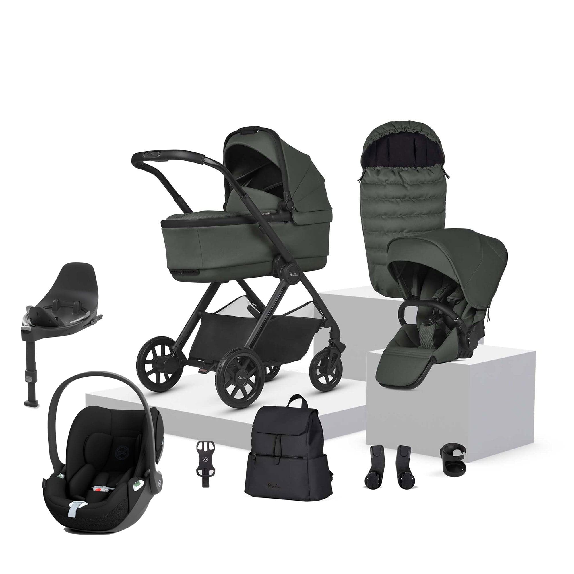 Silver Cross travel systems Silver Cross Reef 2 Cybex Travel System- Pewter 20304-PEW-2