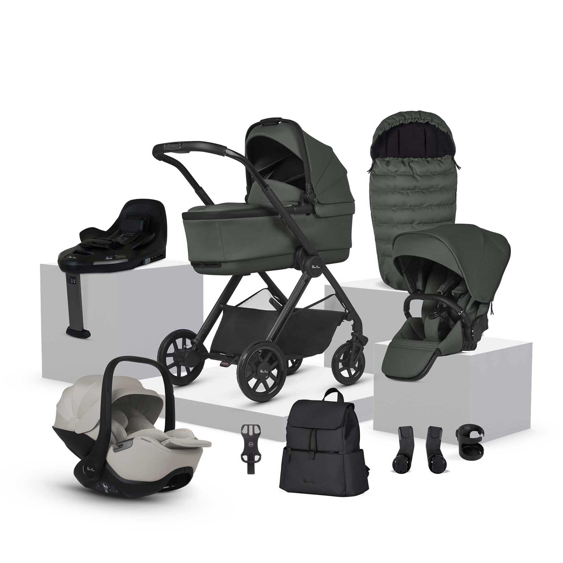 Silver Cross travel systems Silver Cross Reef 2 Ultimate 360 Bundle - Pewter IR2U.PTB-1