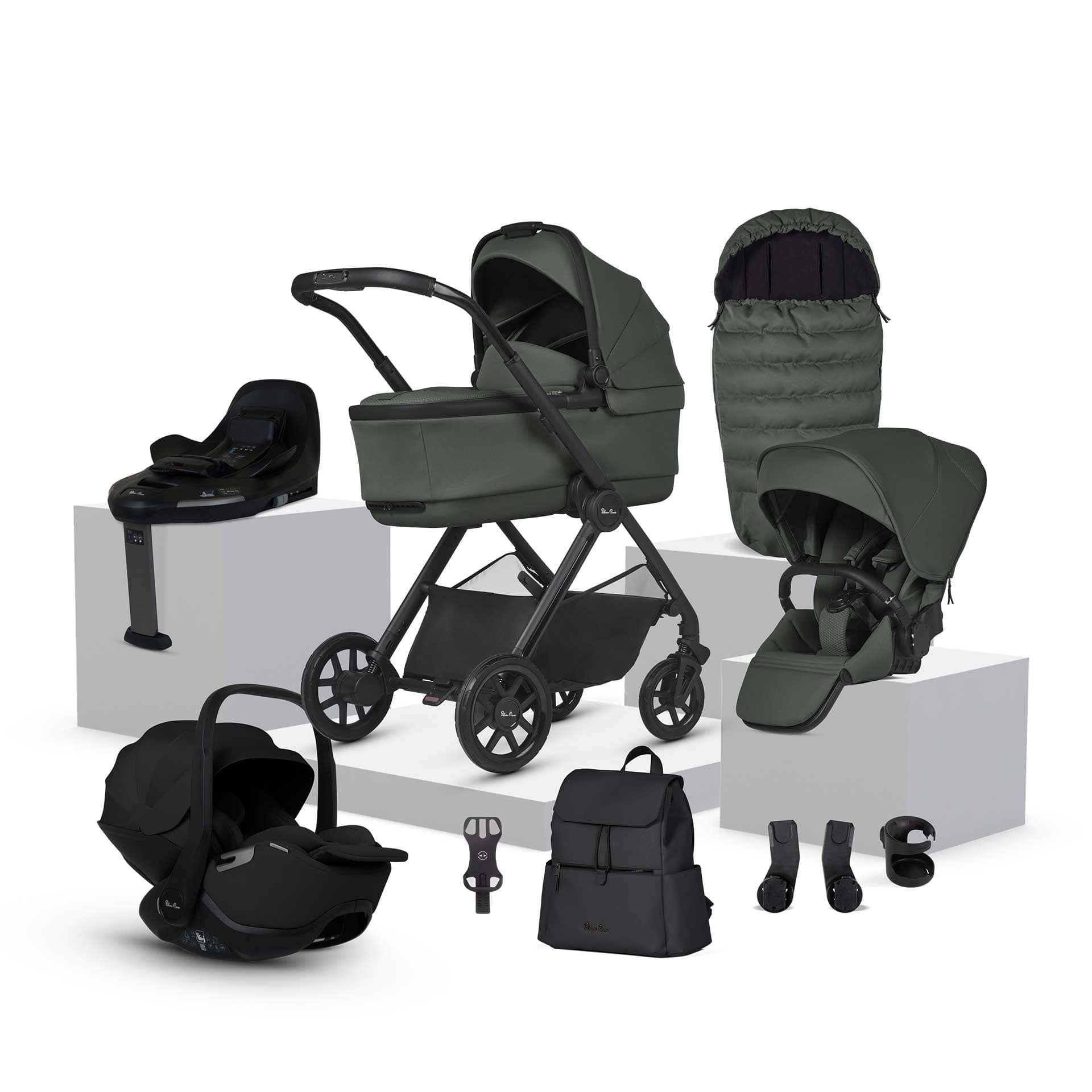 Silver Cross travel systems Silver Cross Reef 2 Ultimate 360 Bundle - Pewter IR2U.PTB