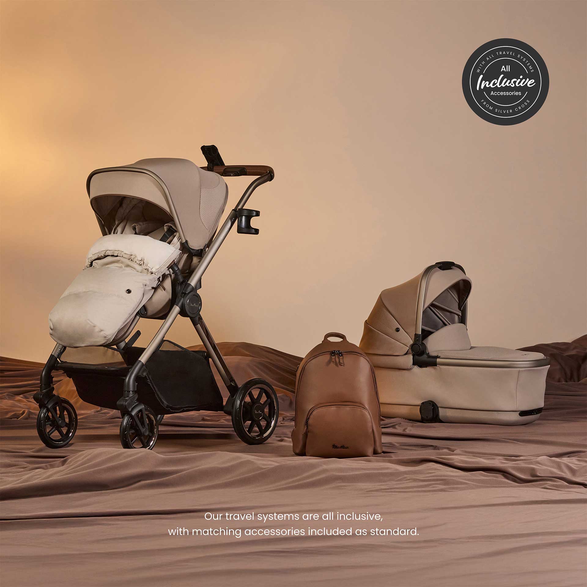 Silver Cross travel systems Silver Cross Reef Special Edition Ultimate 360 Bundle - Frappe