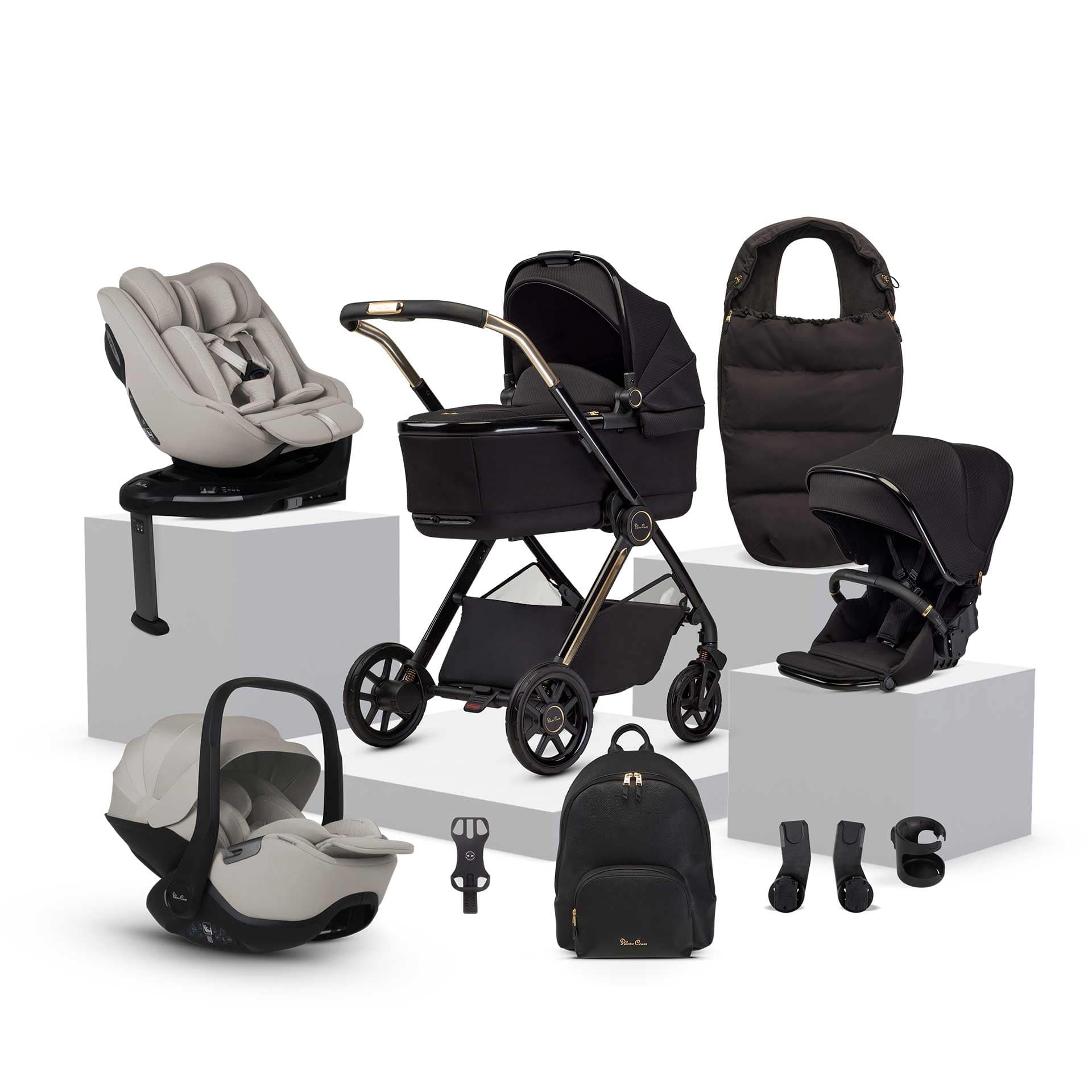 Silver Cross travel systems Silver Cross Reef Special Edition Ultimate Family 360 Bundle - Espresso ISEF.EPB-1