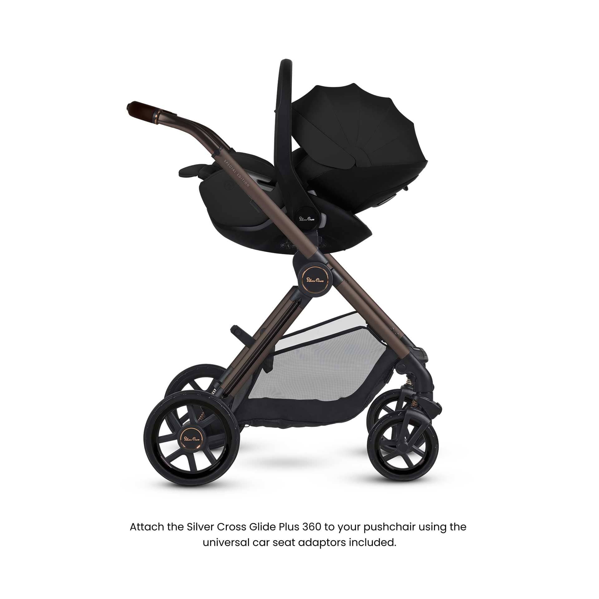 Silver Cross travel systems Silver Cross Reef Special Edition Ultimate Family 360 Bundle - Ganache