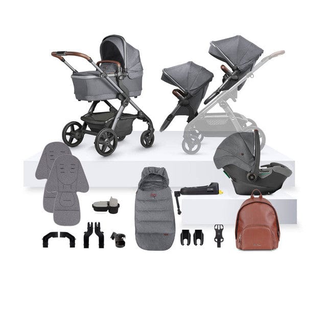 Silver Cross travel systems Silver Cross Wave 3 Growing Family Dream Travel System - Lunar 19142-GRF-DRM-LUN