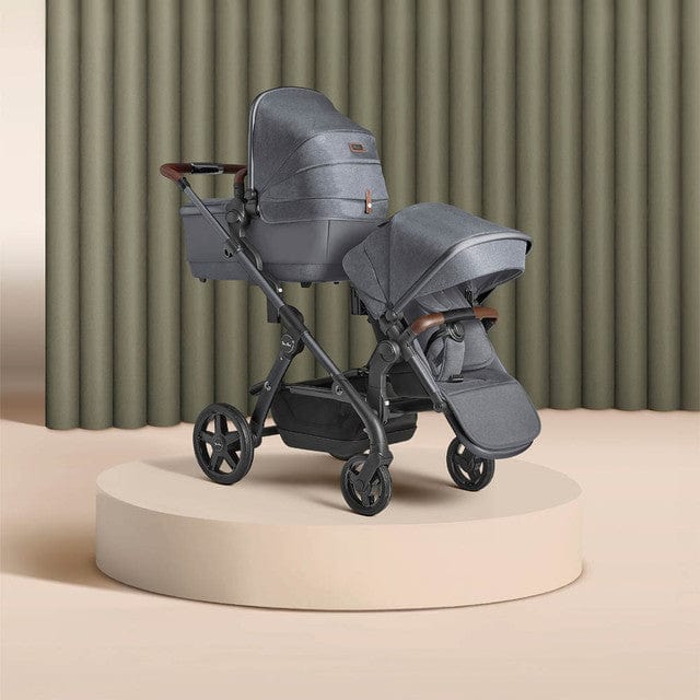 Silver Cross travel systems Silver Cross Wave 3 Twin Travel System - Lunar 19144-TWN-LUN
