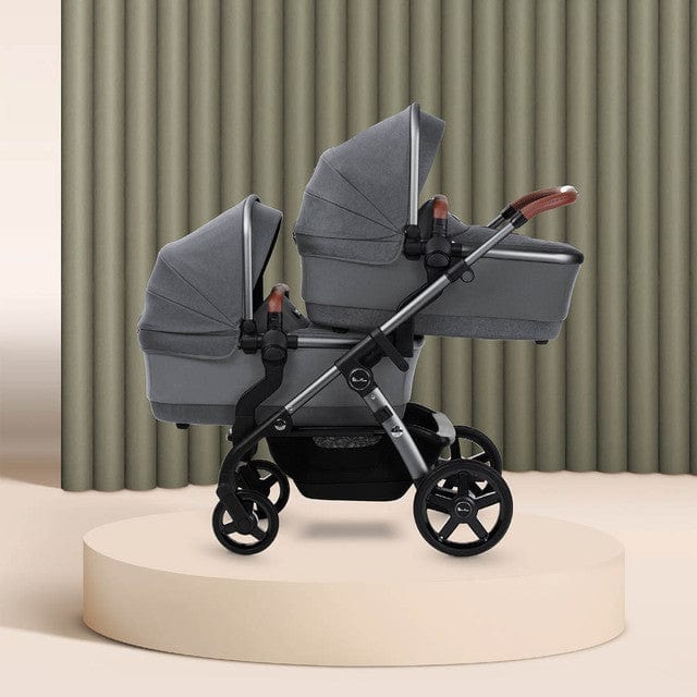 Silver Cross travel systems Silver Cross Wave 3 Twin Travel System - Lunar 19144-TWN-LUN