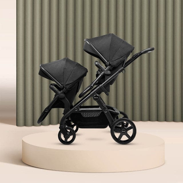 Silver Cross travel systems Silver Cross Wave 3 Twin Travel System - Onyx 19145-TWN-ONX