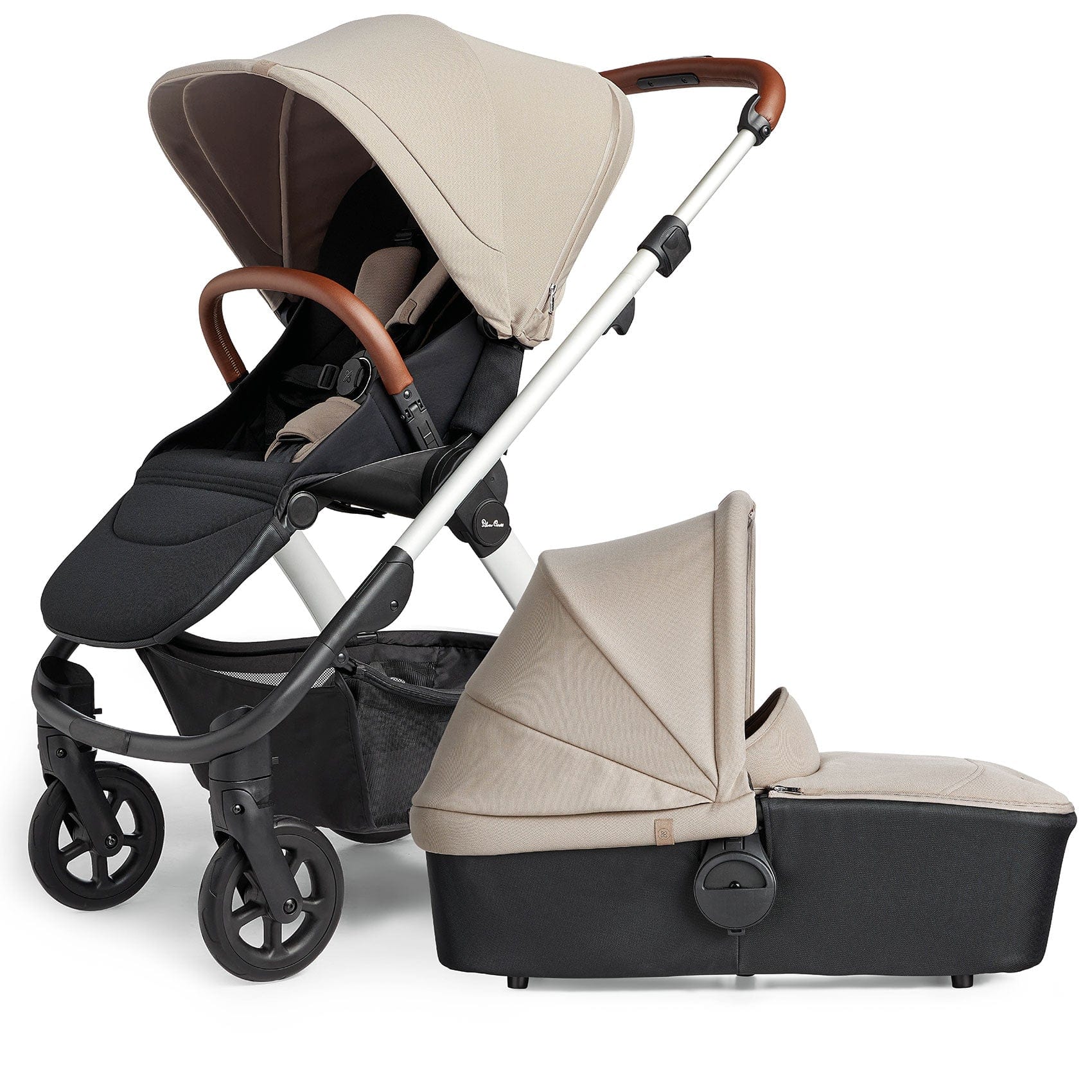 Silver Cross travel systems Silver Cross Tide 3 in 1 Travel System - Stone SX2291.ST