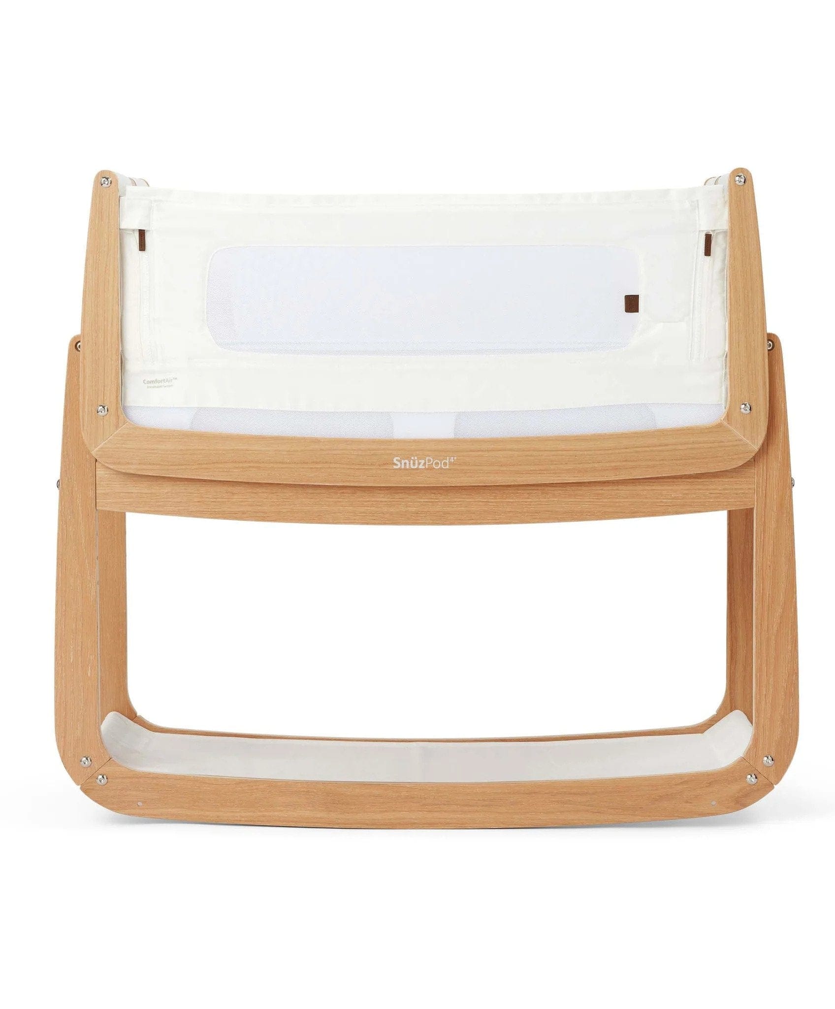 SnuzPod baby cot beds SnuzPod4 Bedside Crib - Oak FN014L
